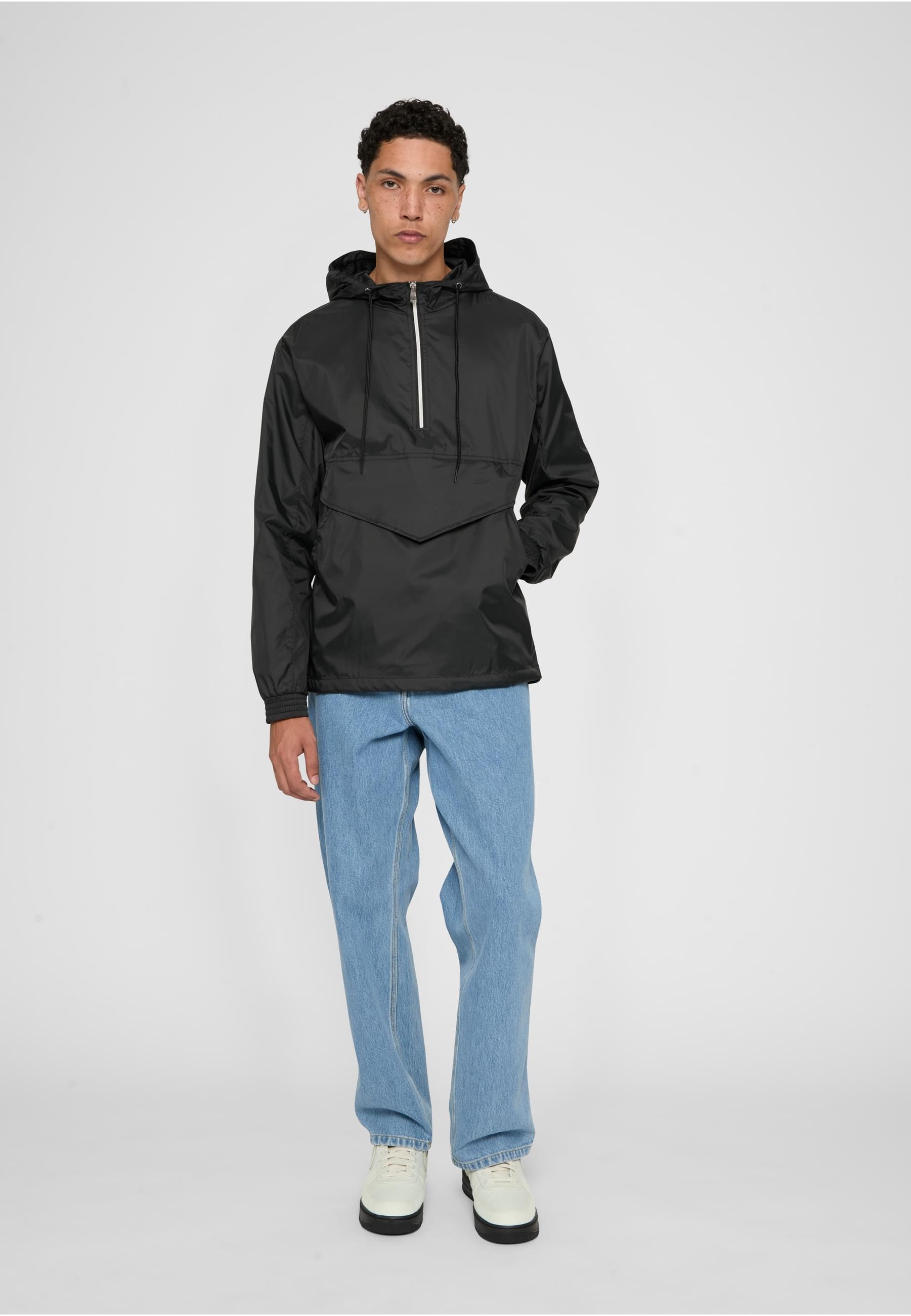 URBAN CLASSICS Windbreaker »Urban Classics Herren Pull Over Windbreaker«, (1 St.), mit Kapuze