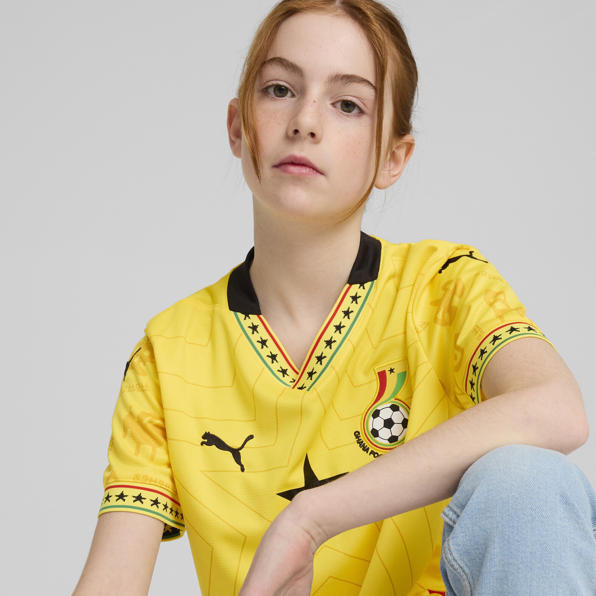 PUMA Trainingsshirt »Ghana 2025 Auswärtstrikot Jugendliche«