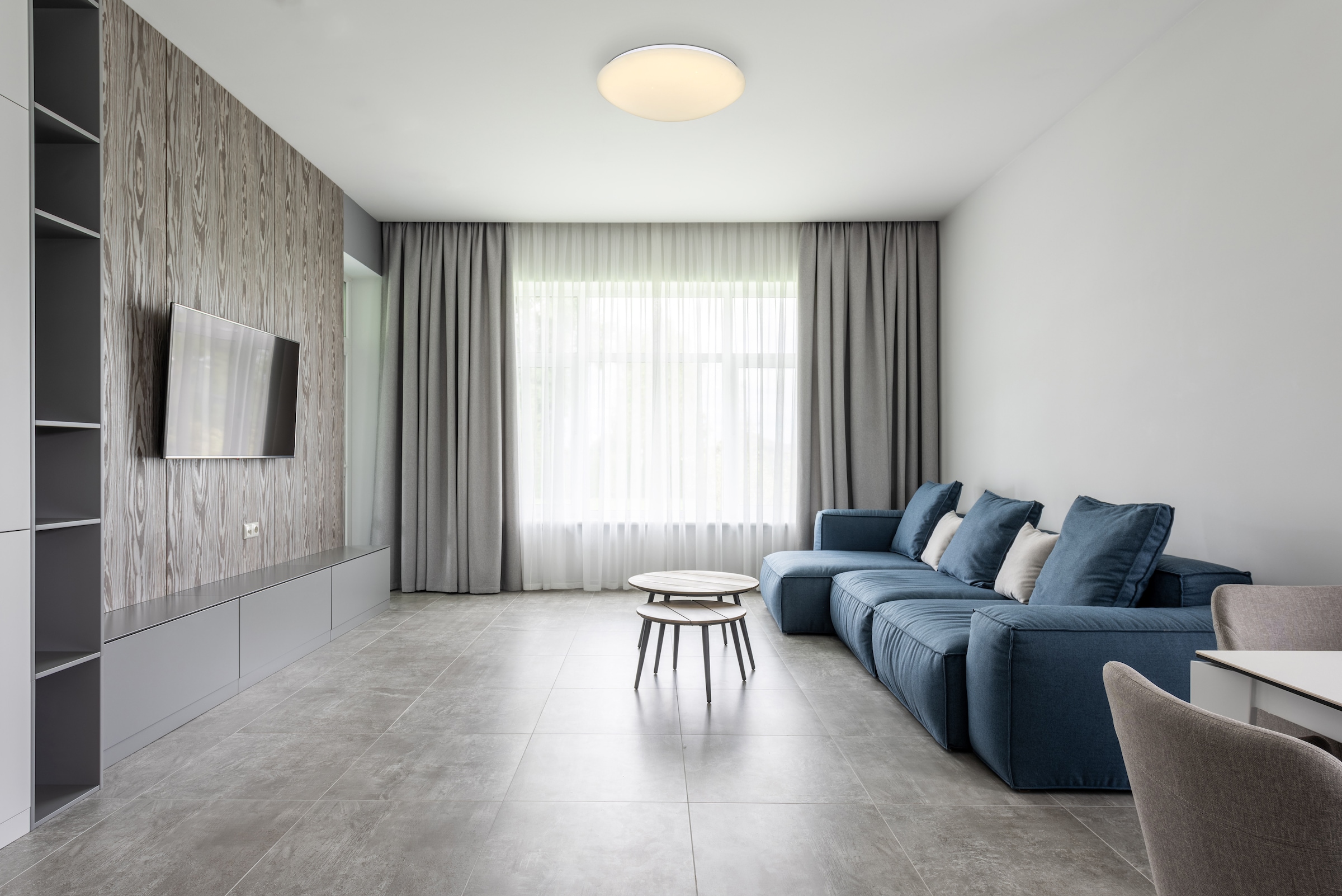 GLOBO LIGHTING LED Deckenleuchte »ATREJU I«, Leuchtmittel LED-Modul | LED fest integriert, Deckenlampe/rund/Wohnzimmer/Schlafzimmer/Sterneeffekt