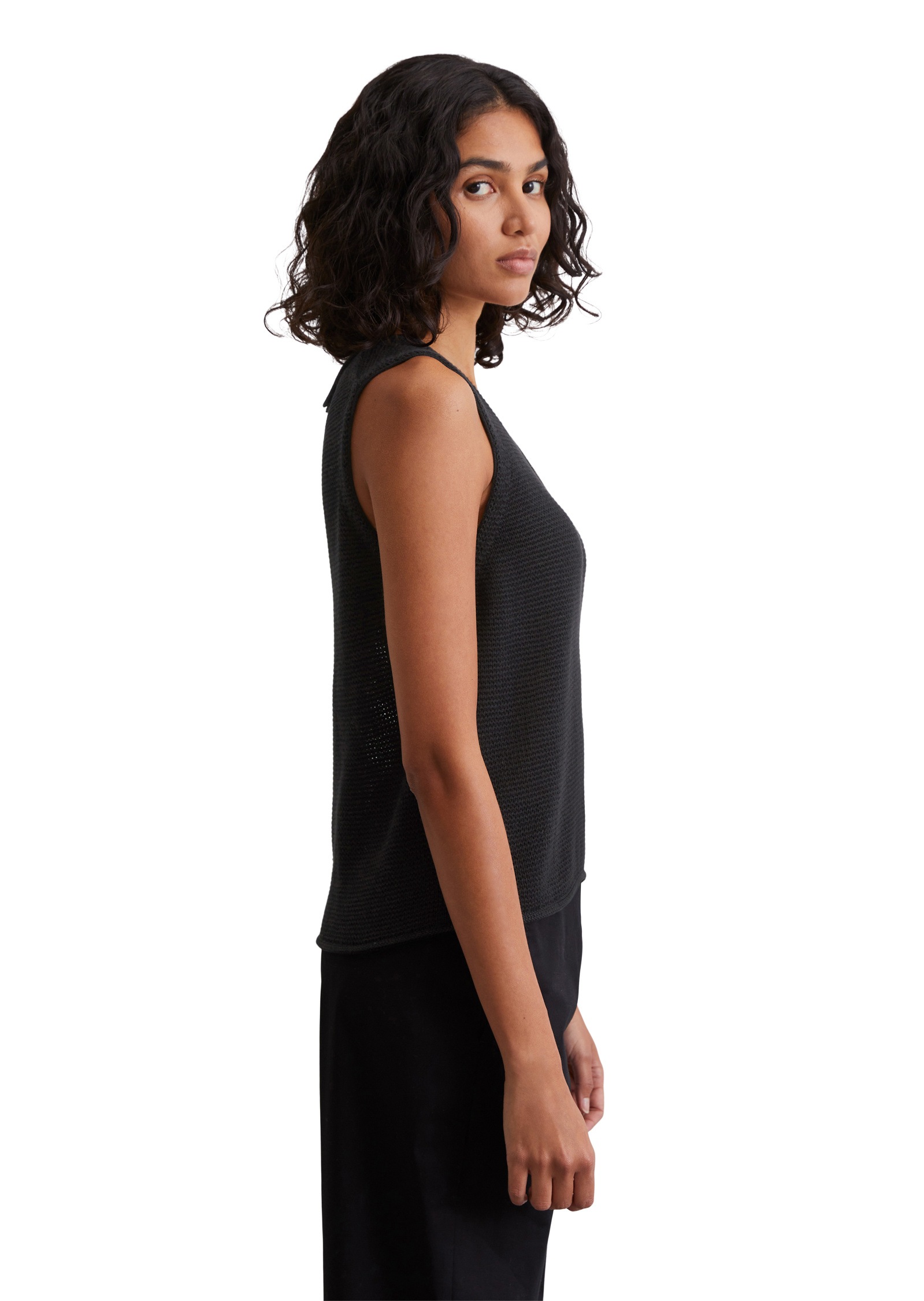 Marc O'Polo V-Ausschnitt-Pullover »aus Heavy-Weight-Organic-Cotton«