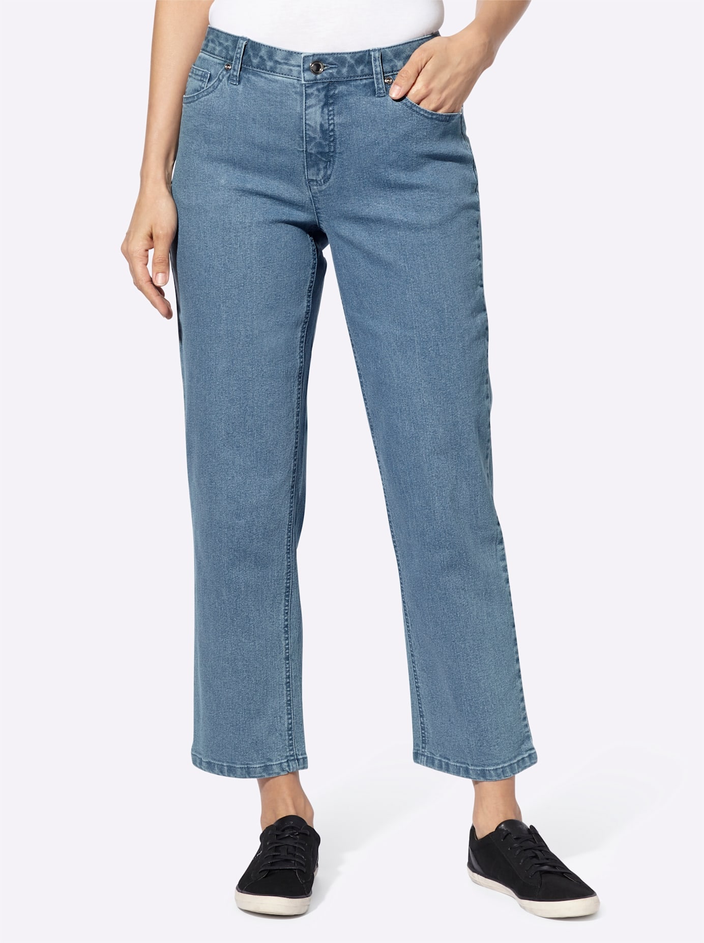 Casual Looks Bequeme Jeans, (1 tlg.)