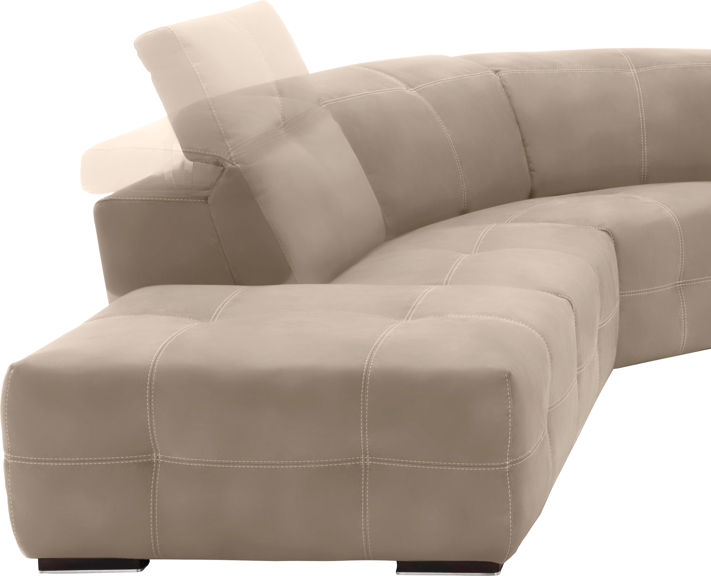 Egoitaliano Ecksofa "Sauvanne, Designsofa der Extraklasse, elegant und bequ günstig online kaufen