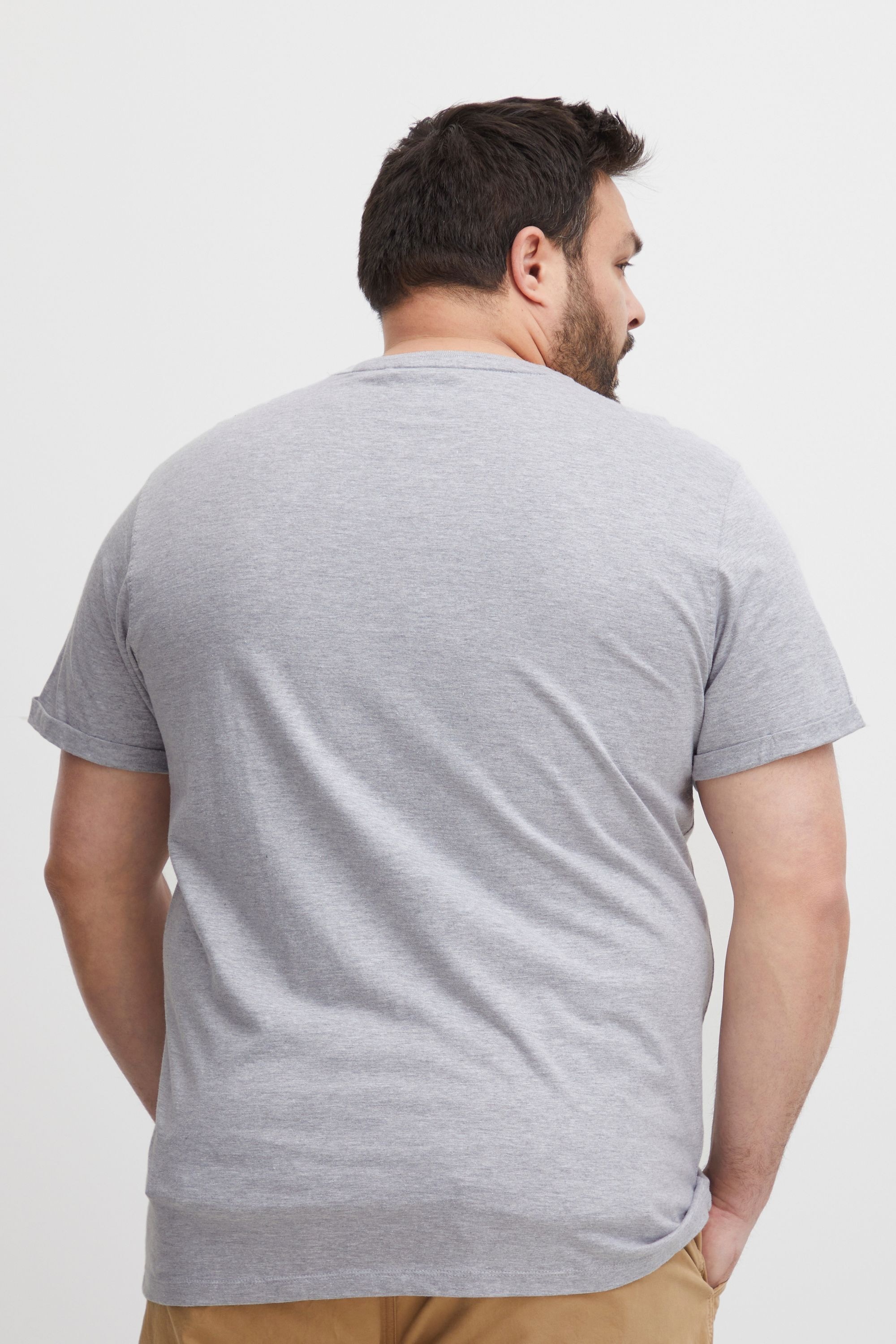 Blend T-Shirt »BHNasir Big & Tall« Klassisches T-Shirt mit Rundhalsausschnitt in großen Größen