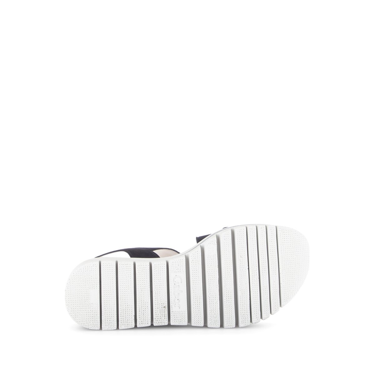 Plateausandaletten GABOR "Plateau Sandale", Damen, Gr. 37, blau, Schuhe 5