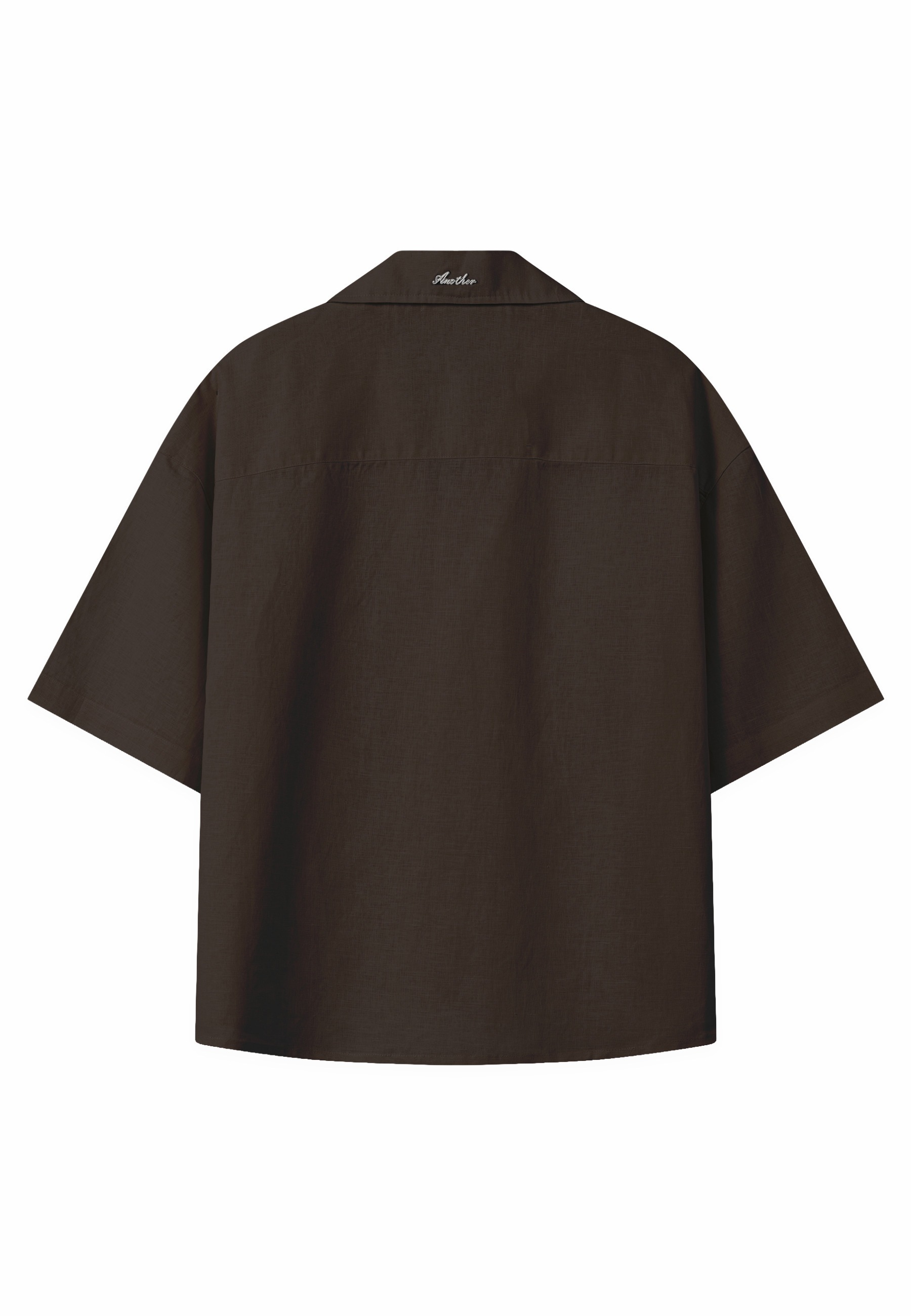 Another Cotton Lab Kurzarmshirt »Another Cotton Lab Another Linen Short Sleeve Shirt« 1