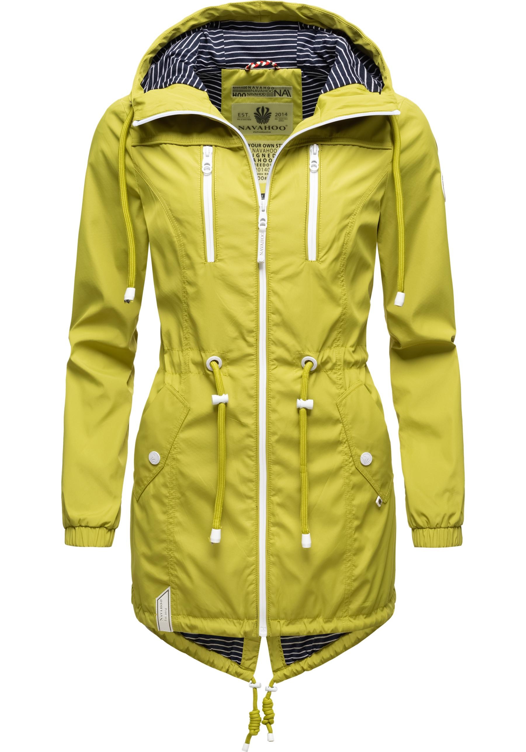 Navahoo Outdoorjacke "Mein Nachtsternchen", mit Kapuze, modische Damen Outdoor Übergangsjacke mit Kapuze