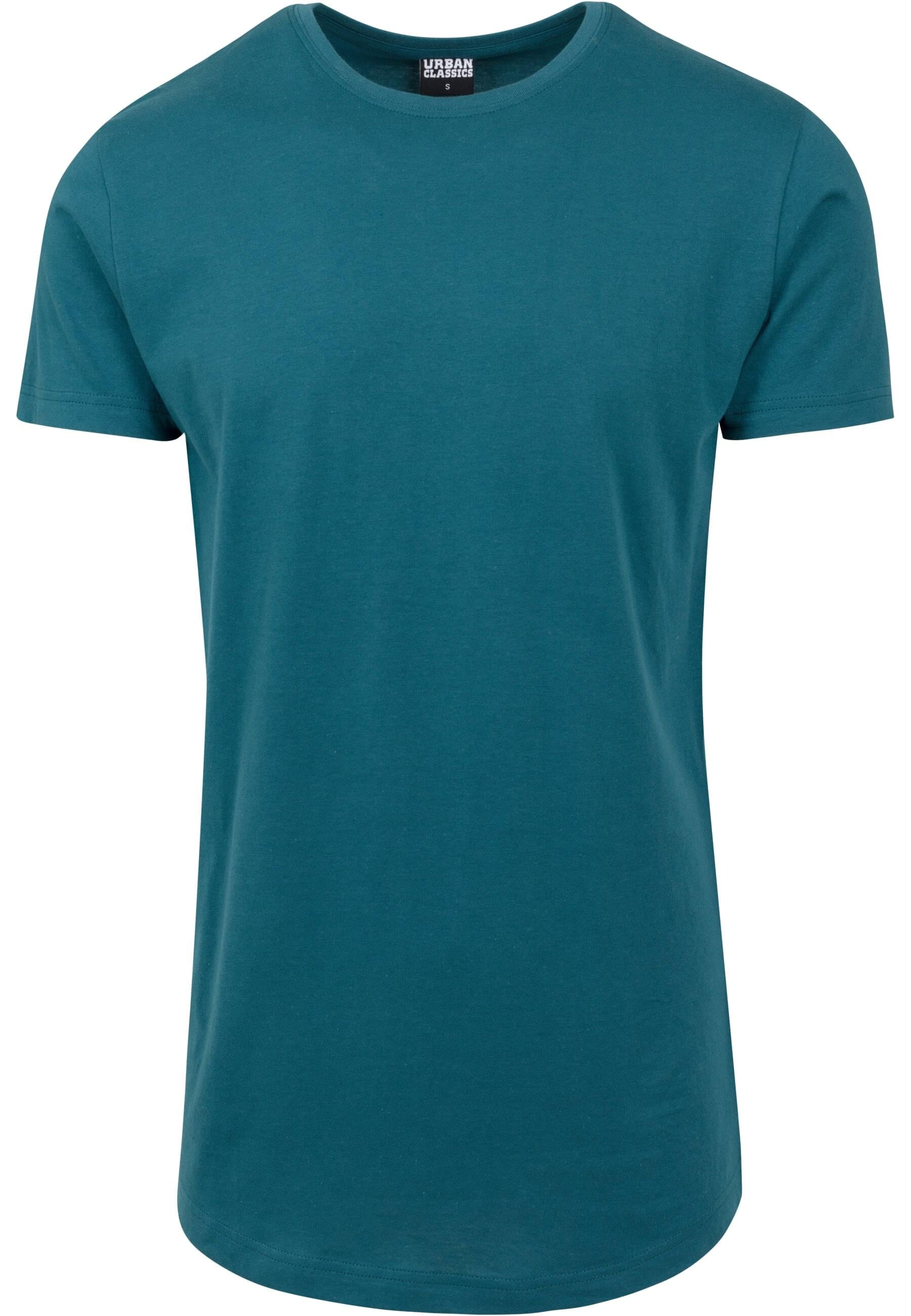 URBAN CLASSICS Kurzarmshirt "Urban Classics Herren Shaped Long Tee" 1 Stk. günstig online kaufen