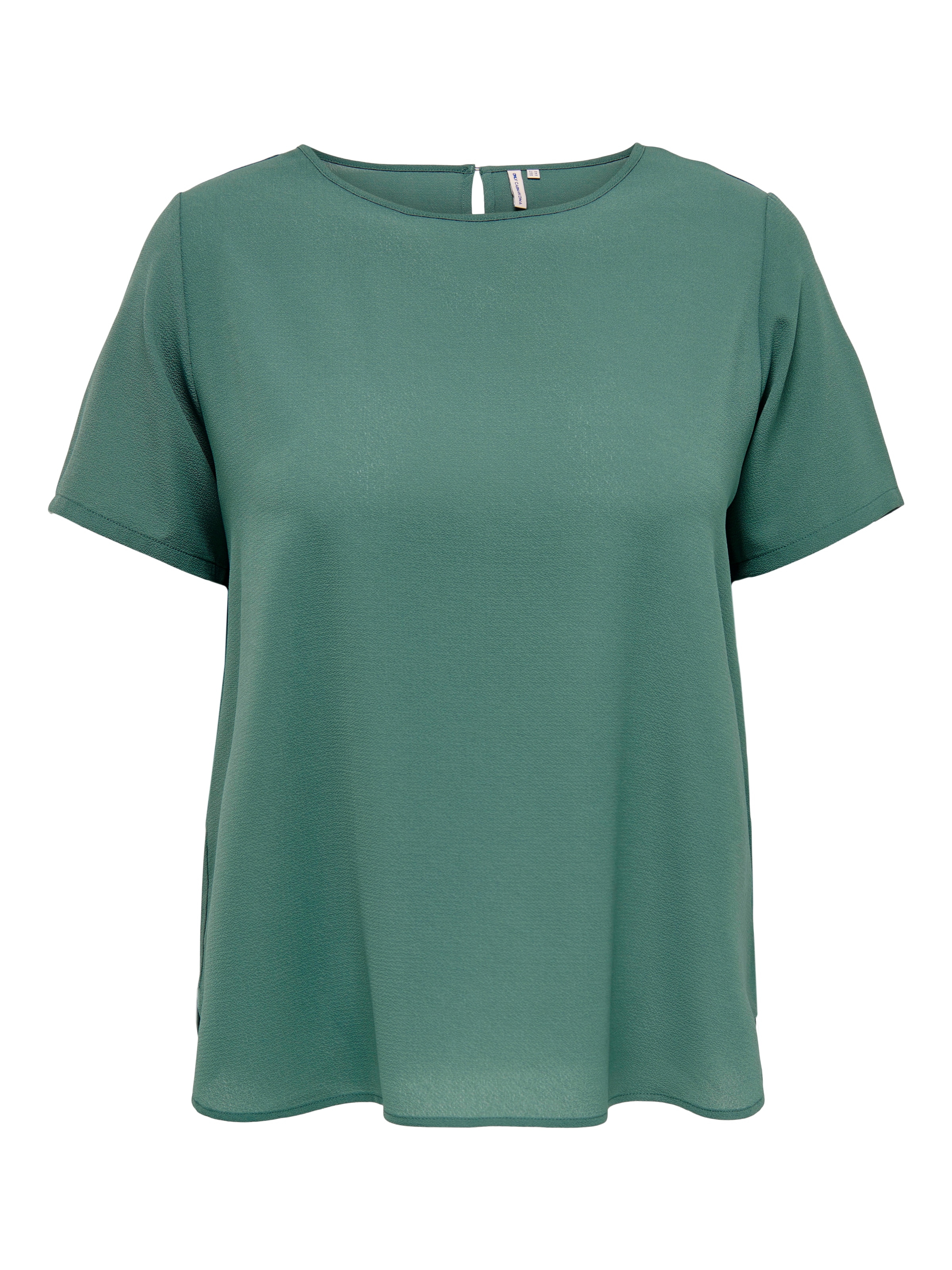 ONLY CARMAKOMA Shirtbluse »CARVICA SS TOP WVN NOOS« Materialmix, regular fit