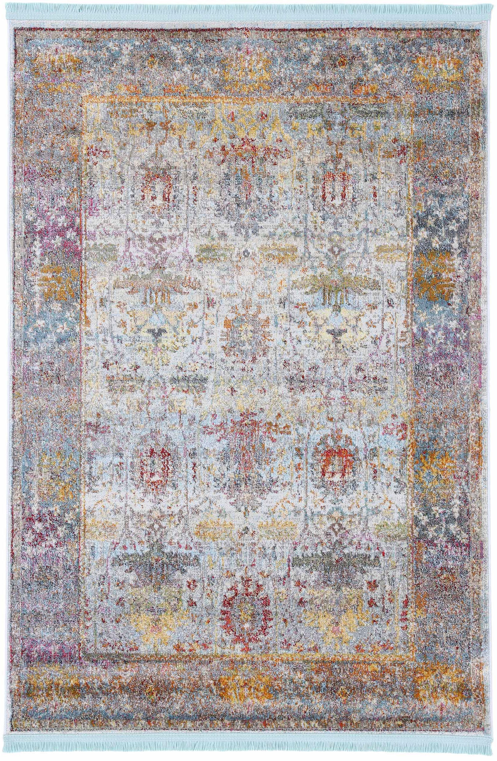 carpetfine Teppich "Mala" rechteckig 8 Höhe Vintage Look, Wohnzimmer günstig online kaufen