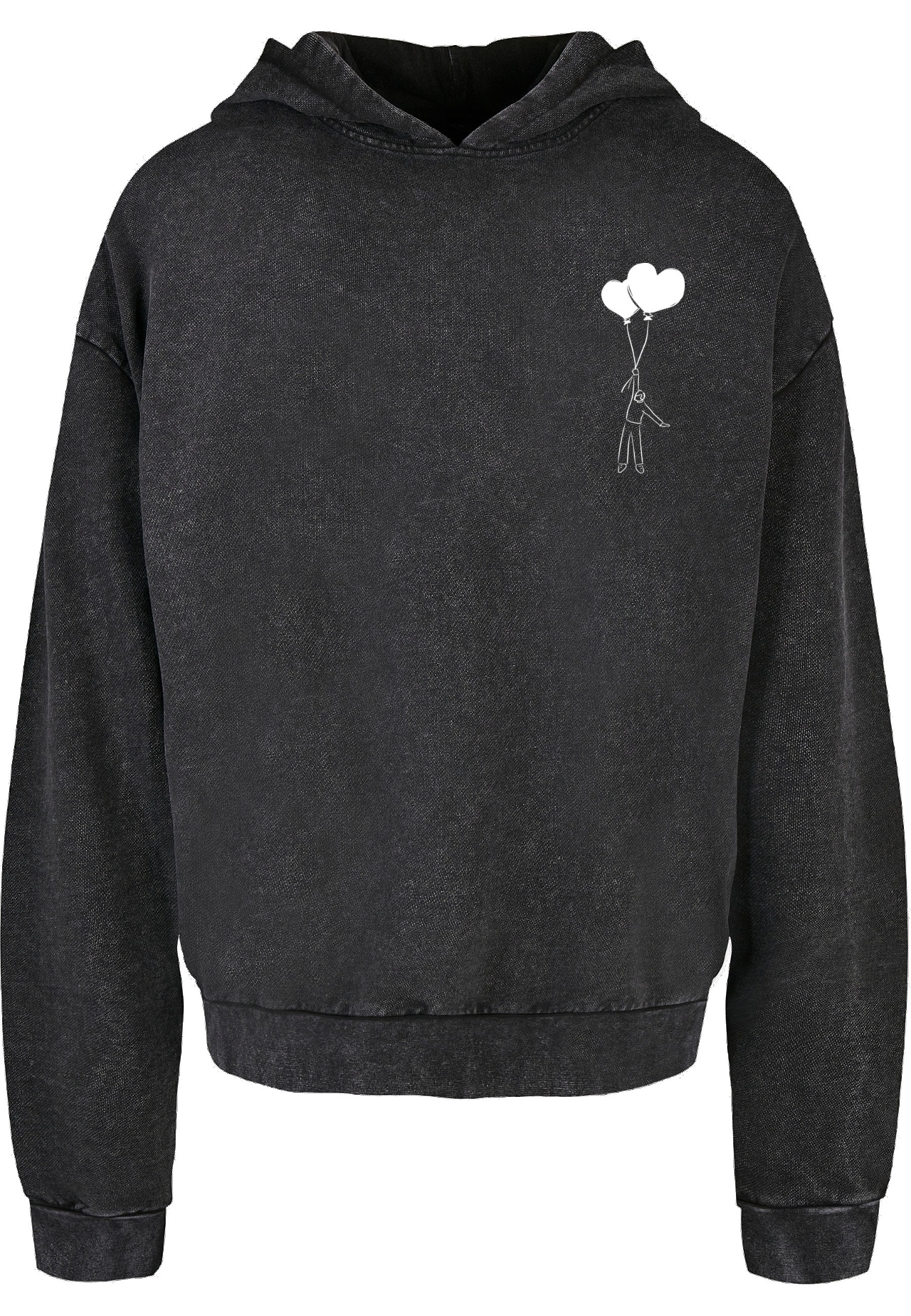 Merchcode Kapuzensweatshirt »Merchcode Love In The Air Acid Washed Oversize Hoody«, 1 Stk.
