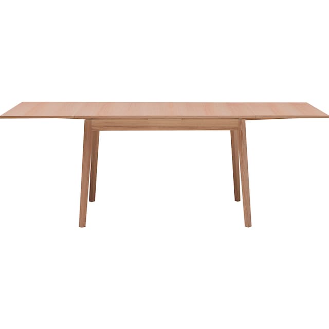 Hammel Furniture Esstisch »Basic by Hammel Single«, 120(220)x80 cm,  Tishplatte aus Melamin und Gestell in Massivholz bestellen | BAUR