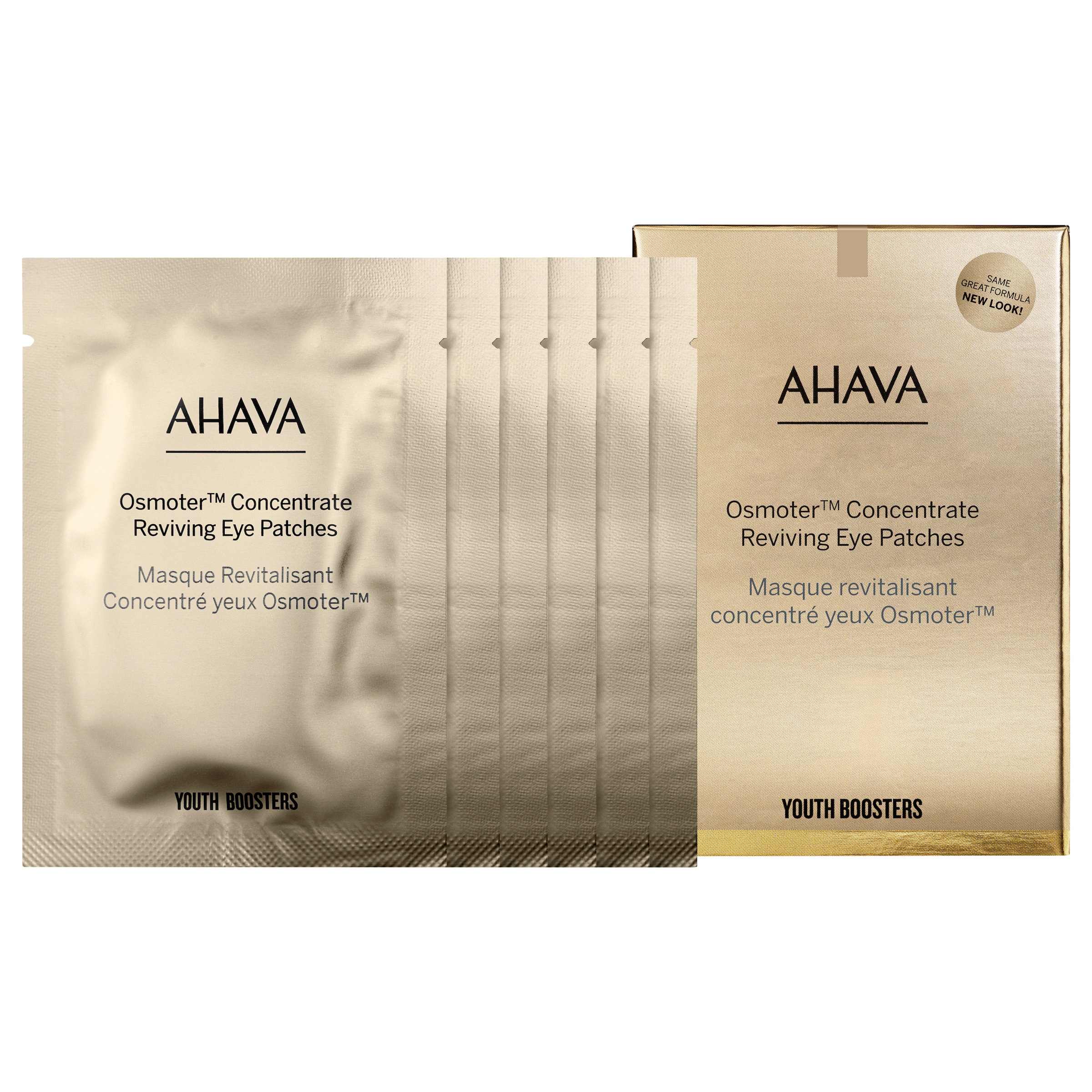 AHAVA Augenpatches "OSMOTER CONCENTRATE REVIVING EYE PATCHES" mit Hyaluronsäure