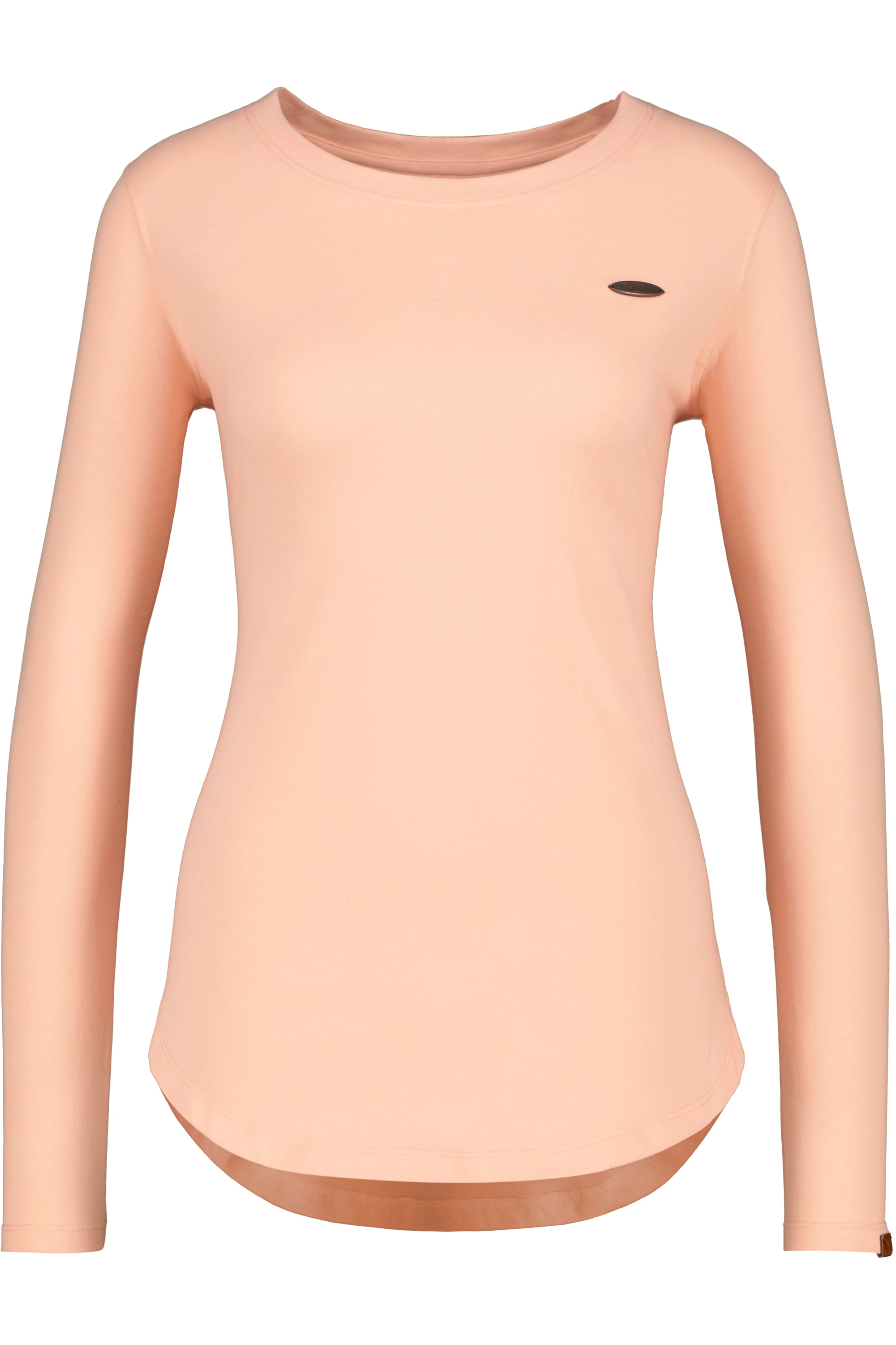 Alife & Kickin Figurnah geschnittenes Longsleeve Shirt mit Rundhalsausschnitt