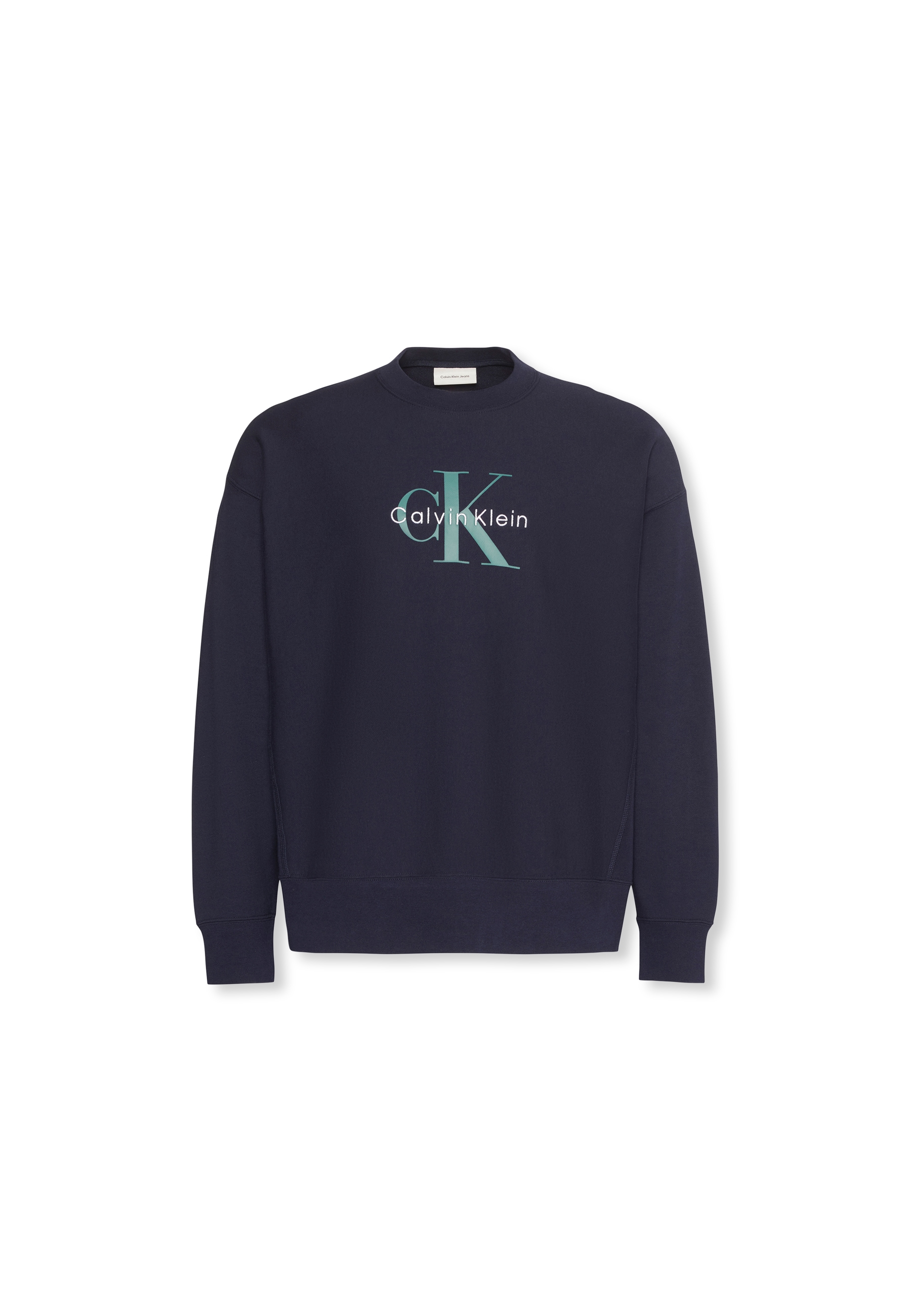 Calvin Klein Jeans Sweatshirt »LS EU 350TERRY MONOLOGO CN SWTSH«, Rundhalsausschnitt, regular fit