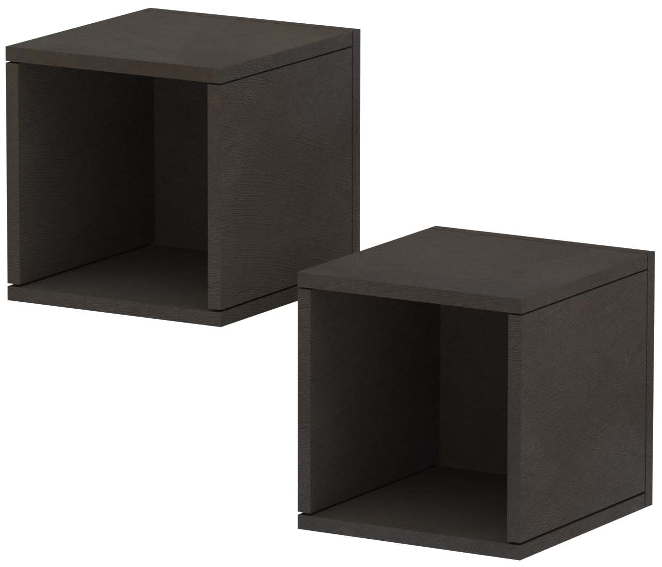 Home affaire Wandregal "Infinity" Set, 2 kleine Würfelregale, 2 Stk. tlg. W günstig online kaufen