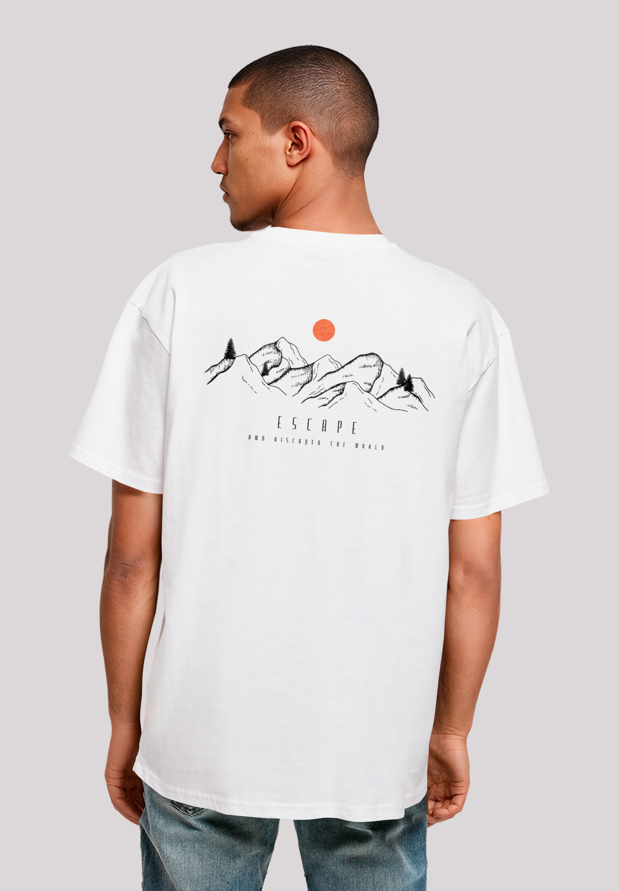 F4NT4STIC T-Shirt "Oversize Escape Discover The World", Premium Qualität, E günstig online kaufen