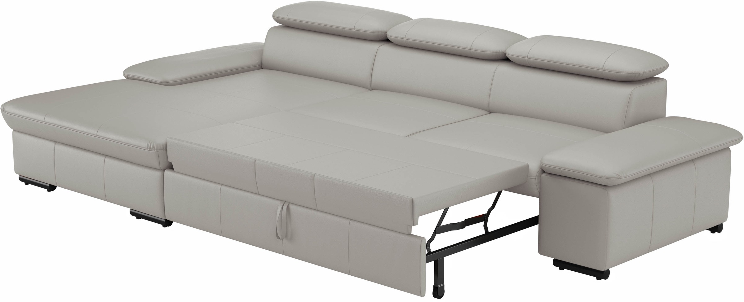 sit&more Ecksofa »Alcudia L-Form«, wahlweise mit Bettfunktion