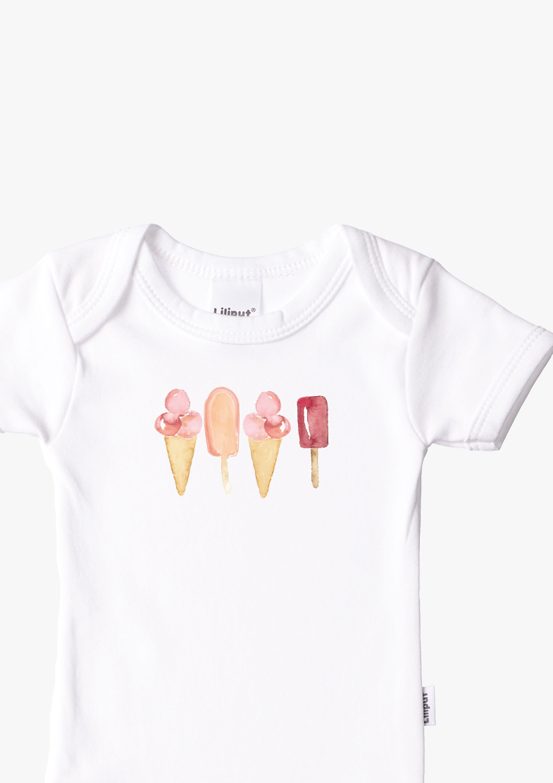 Liliput Body, mit sommerlichen Prints