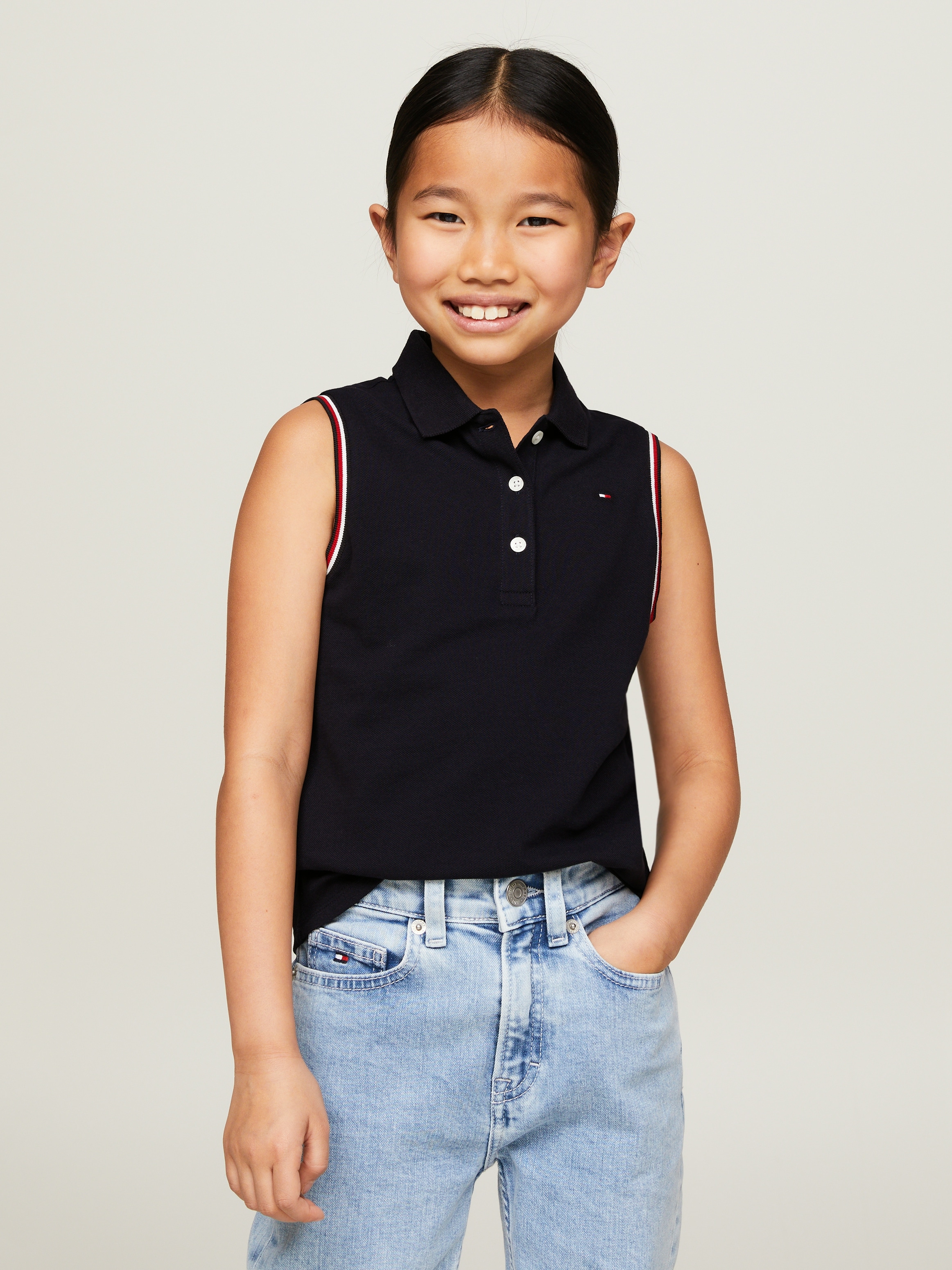 Tommy Hilfiger Poloshirt »POLO SLVLS«, Kinder bis 16 Jahre