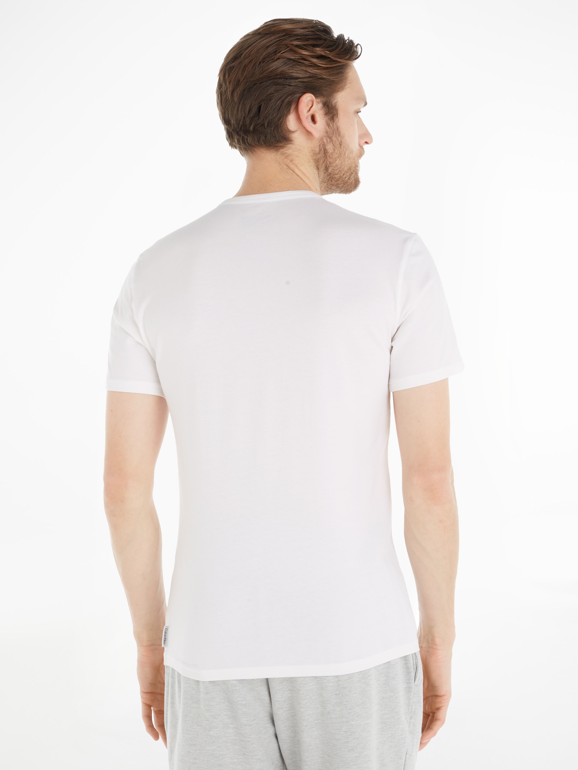 T-Shirt »»Modern Rundhalsausschnitt (2er-Pack), | mit Klein Stretch««, BAUR Cotton ▷ bestellen Calvin