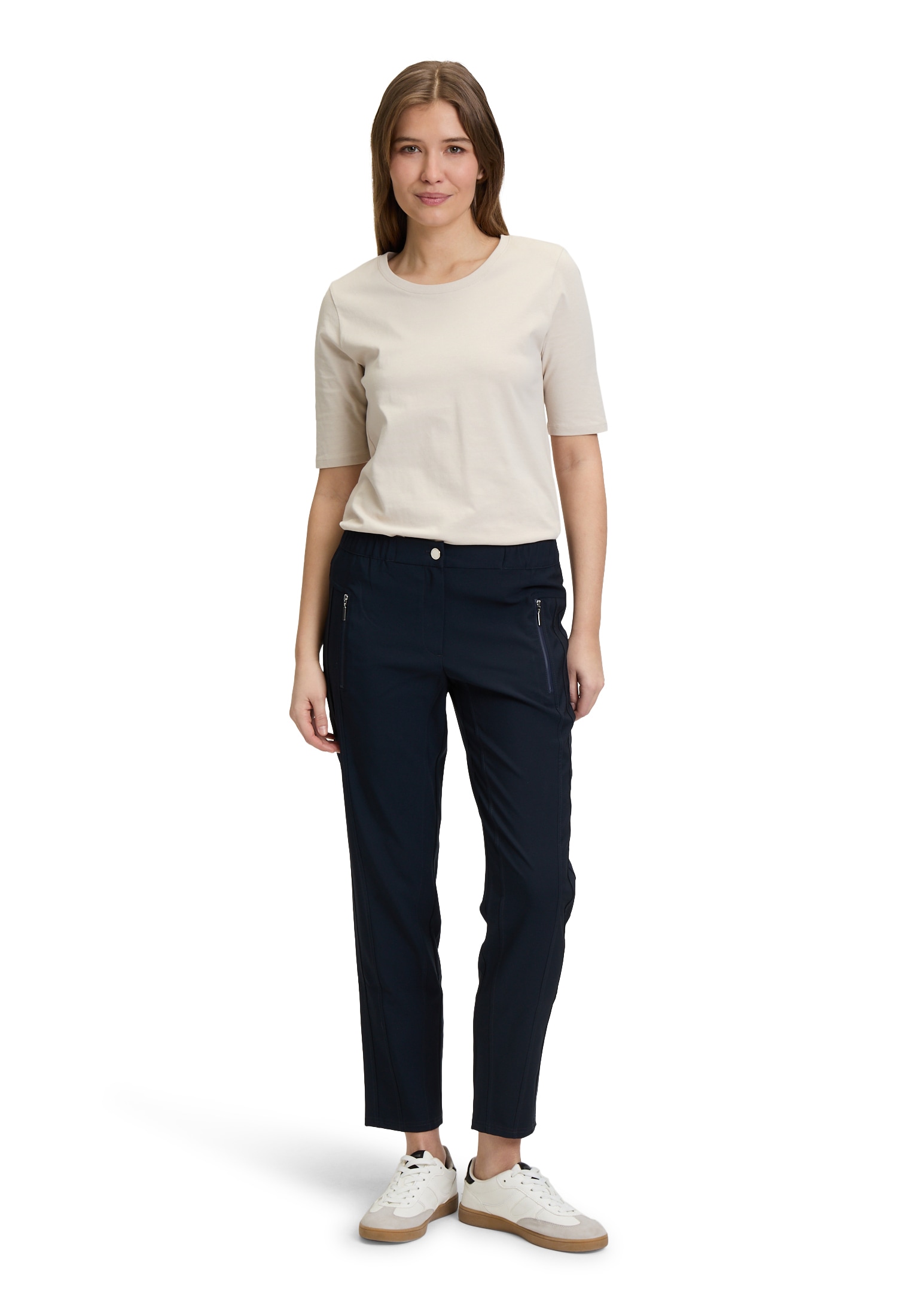 Betty Barclay Stretch-Hose »Betty Barclay Stretch-Hose mit elastischem Bund«, Reißverschluss