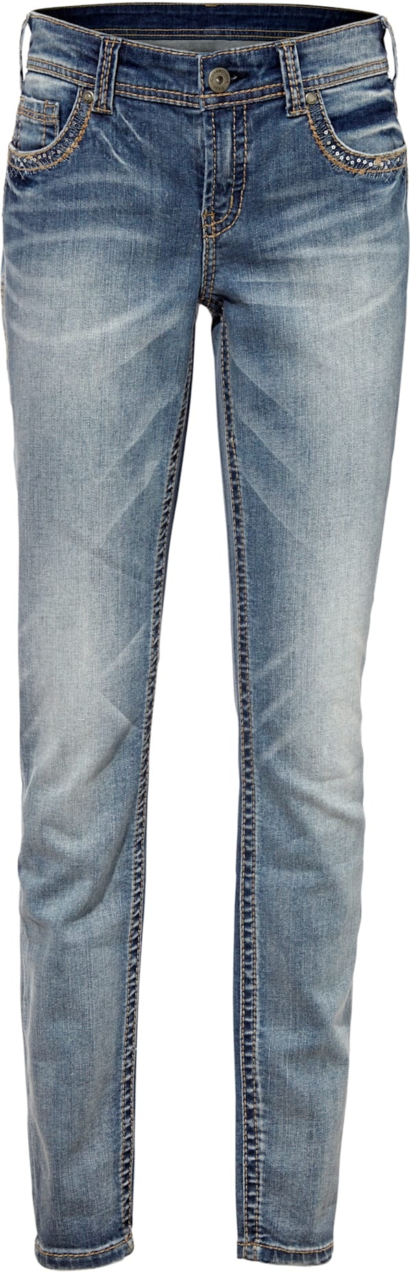 heine Röhrenjeans, (1 tlg.)