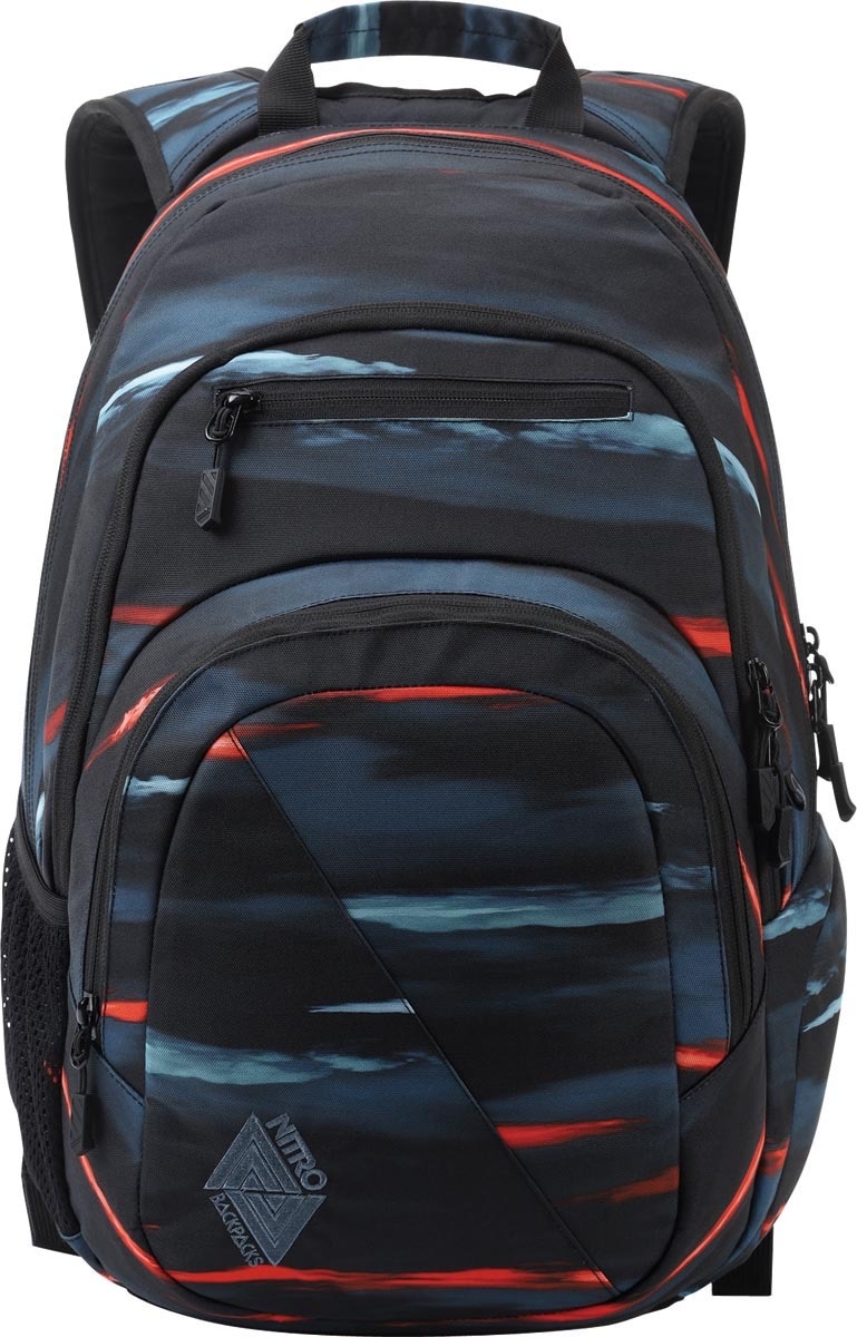 NITRO Schulrucksack »Stash 29«, Alltagsrucksack, Freizeit, Schule, Arbeit und Reise, Federmäppchen