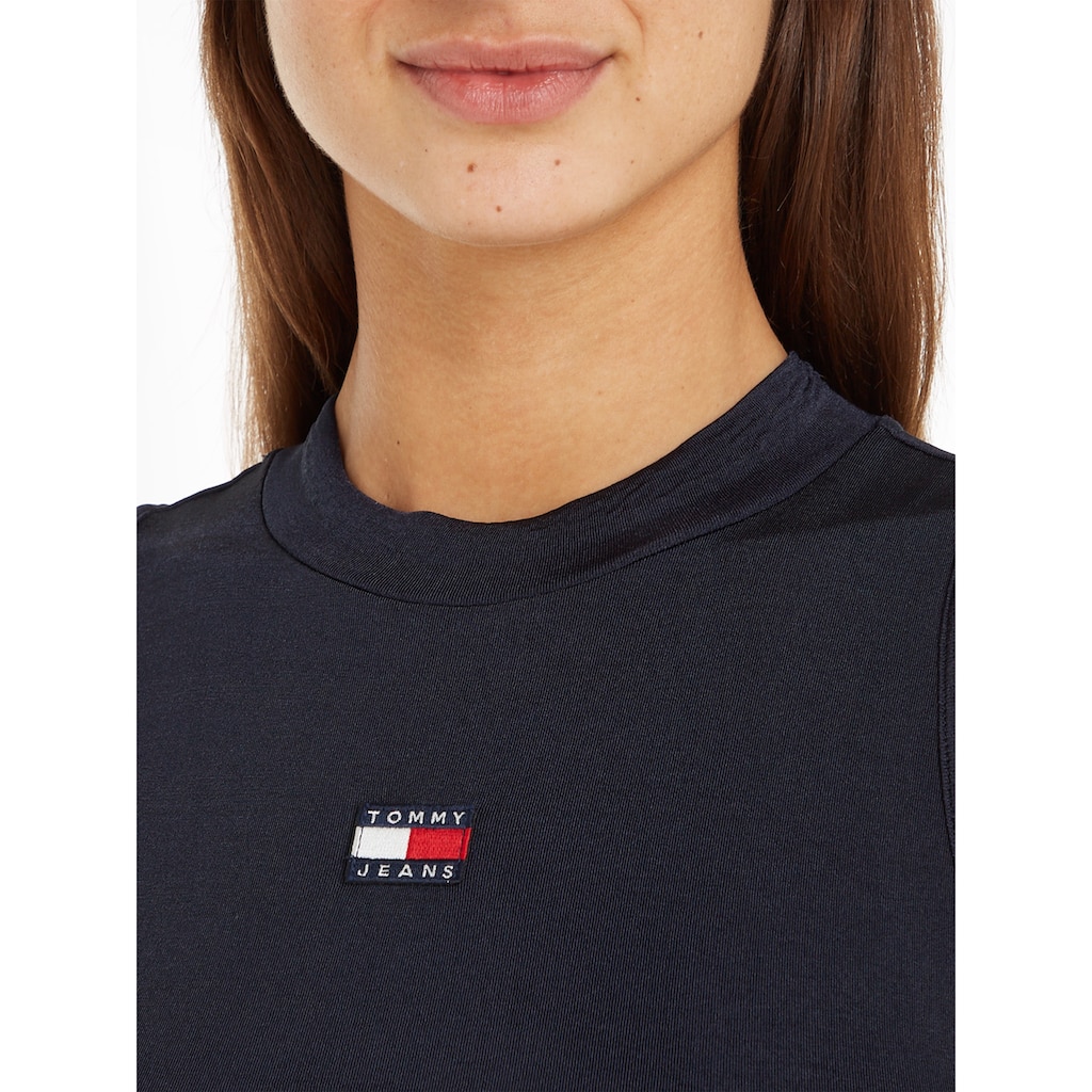 Tommy Jeans Seamless Shirt »BADGE HIGH NECK TANK«