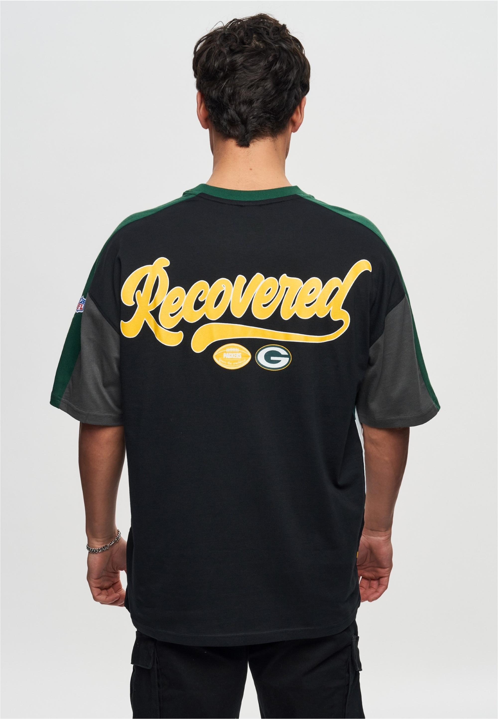 Recovered T-Shirt »NFL Packers Bay Cut and Sew Oversized«, für alle Fans der Green Bay Packers