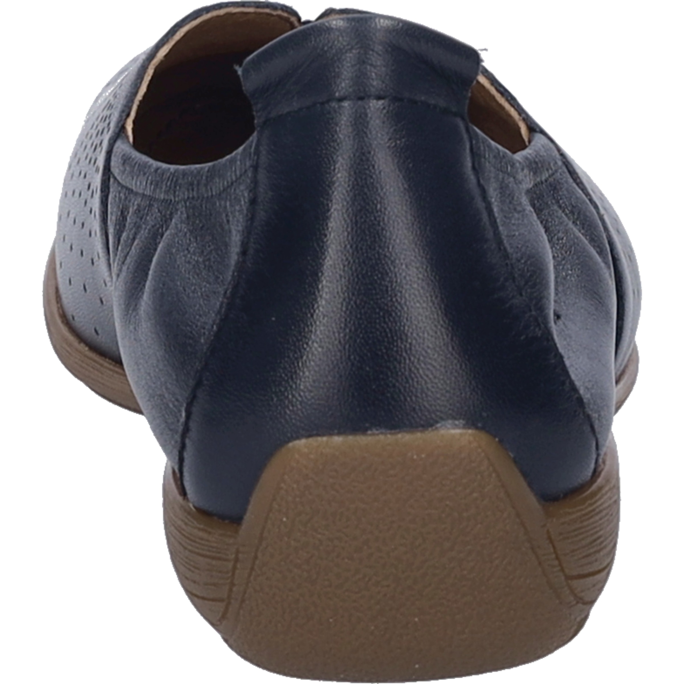 Ballerina JOSEF SEIBEL "Fenja 29, indigo", Damen, Gr. 39, blau (indigo), Obermaterial: 100% Rindsleder Leather cow., Schuhe Ballerina 3