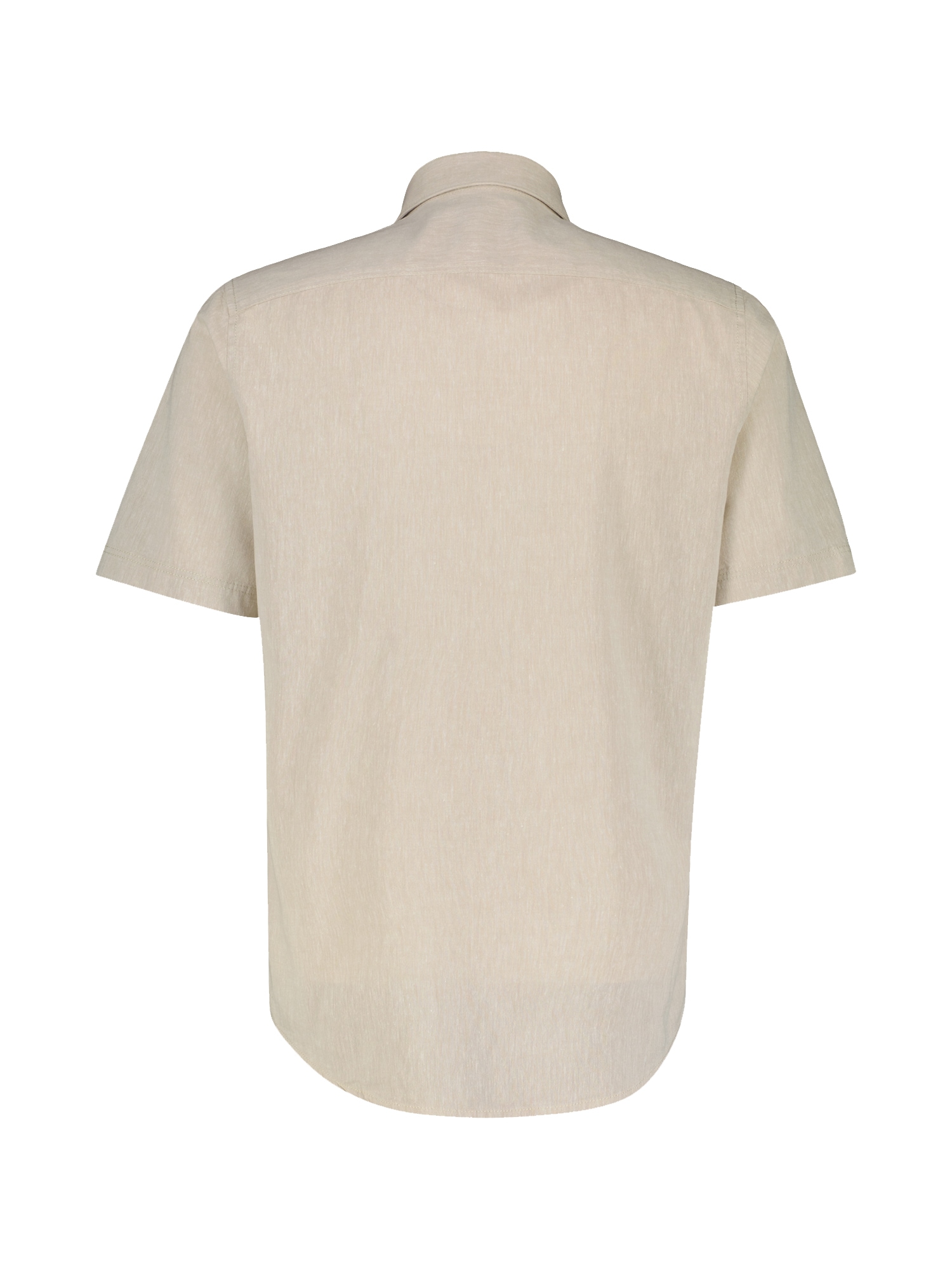 LERROS Leinenhemd »LERROS Lässiges Baumwoll-Leinenhemd, unifarben«