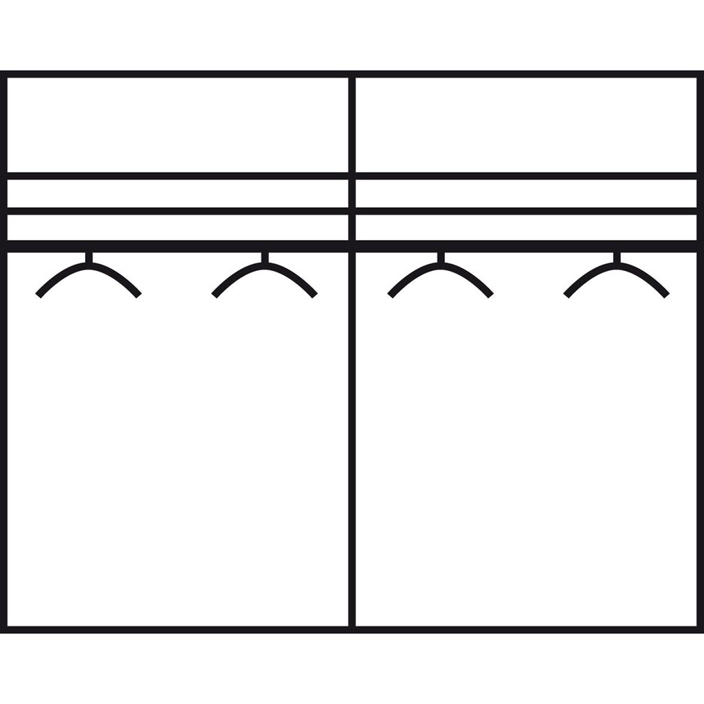 WIEMANN Schwebetürenschrank »Lissabon«