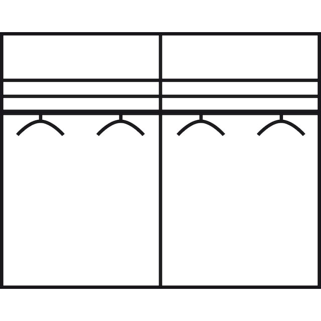 WIEMANN Schwebetürenschrank »Lissabon« | BAUR