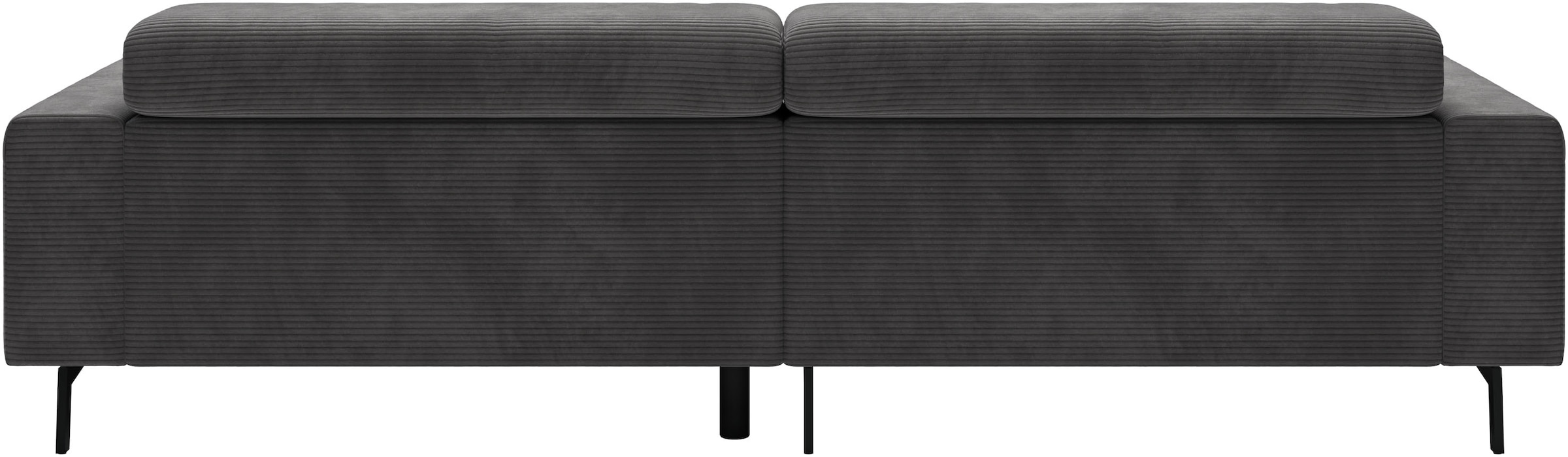 SCHÖNER WOHNEN-Kollektion Ecksofa »Tossa, Modernes Design trifft smarte Funktione, Breite 258 cm« Motorischer Sitzvorzug, Kopfteil-Funktion & Saugroboter-Höhe