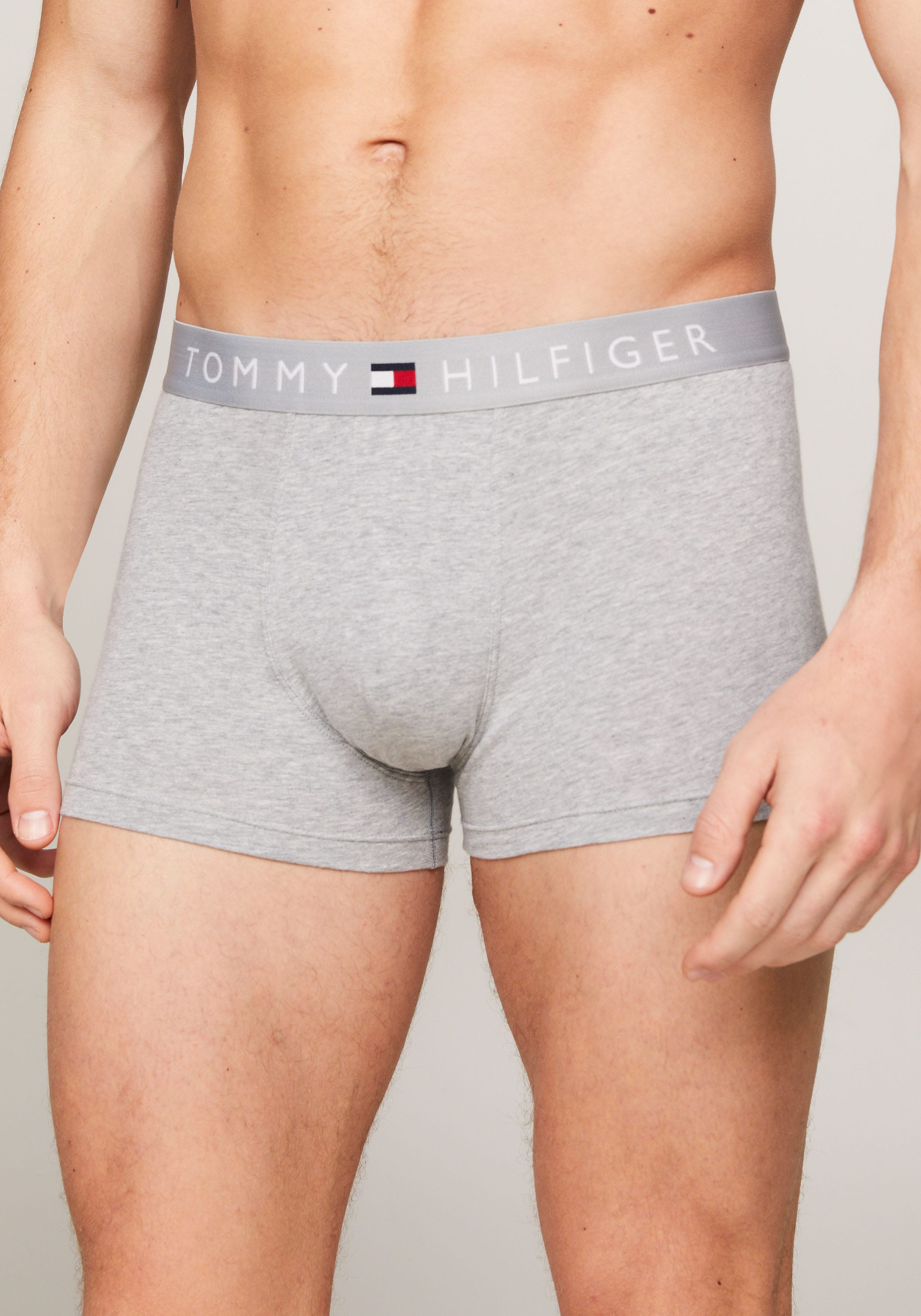 Tommy Hilfiger Underwear Trunk »3P TRUNK WB«, (Packung, 3 St., 3er), mit Logobund