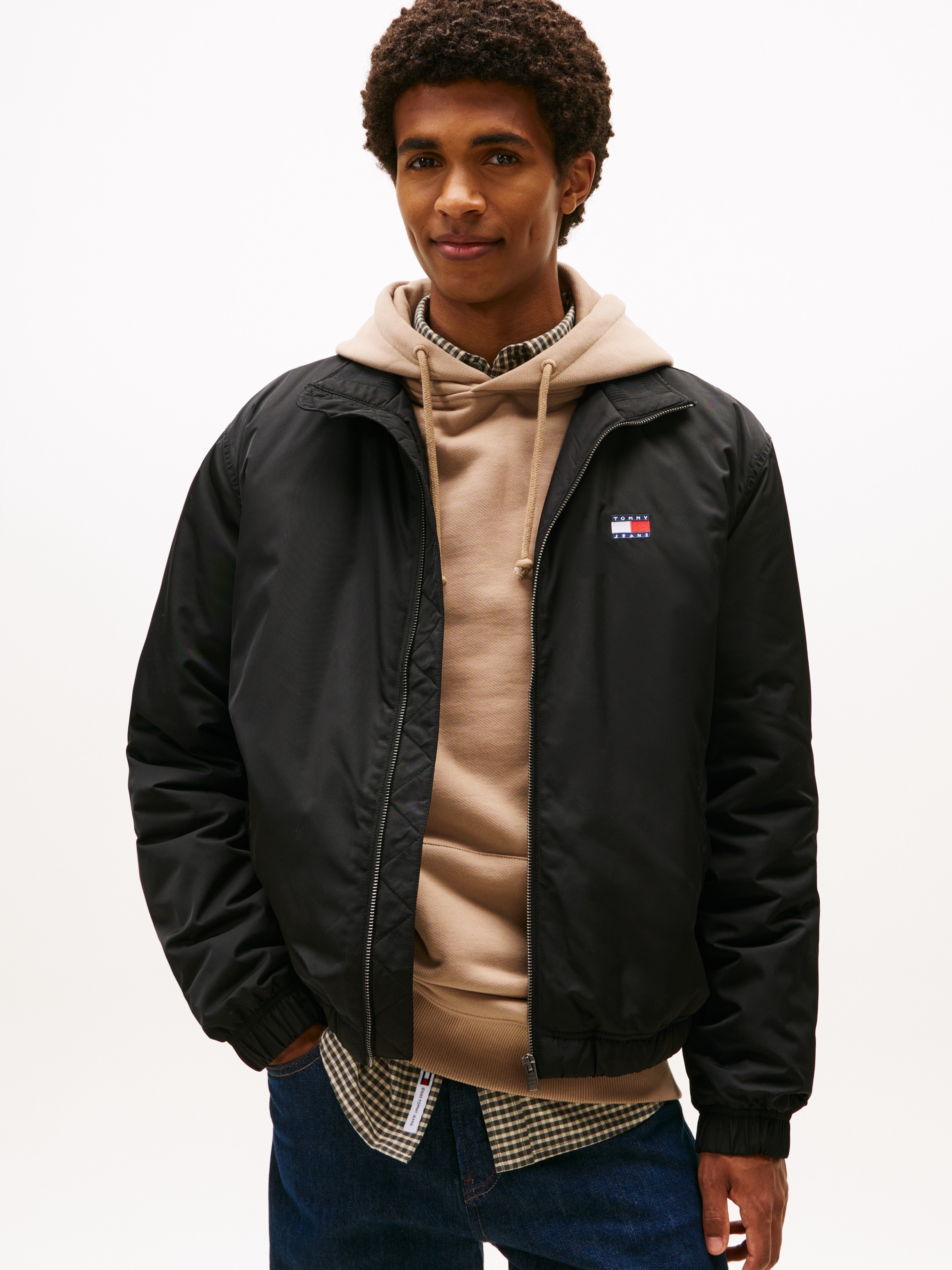 Tommy Jeans Blouson "TJM ESSENTIAL PADDED JACKET EXT", glänzend, Stretchbün günstig online kaufen