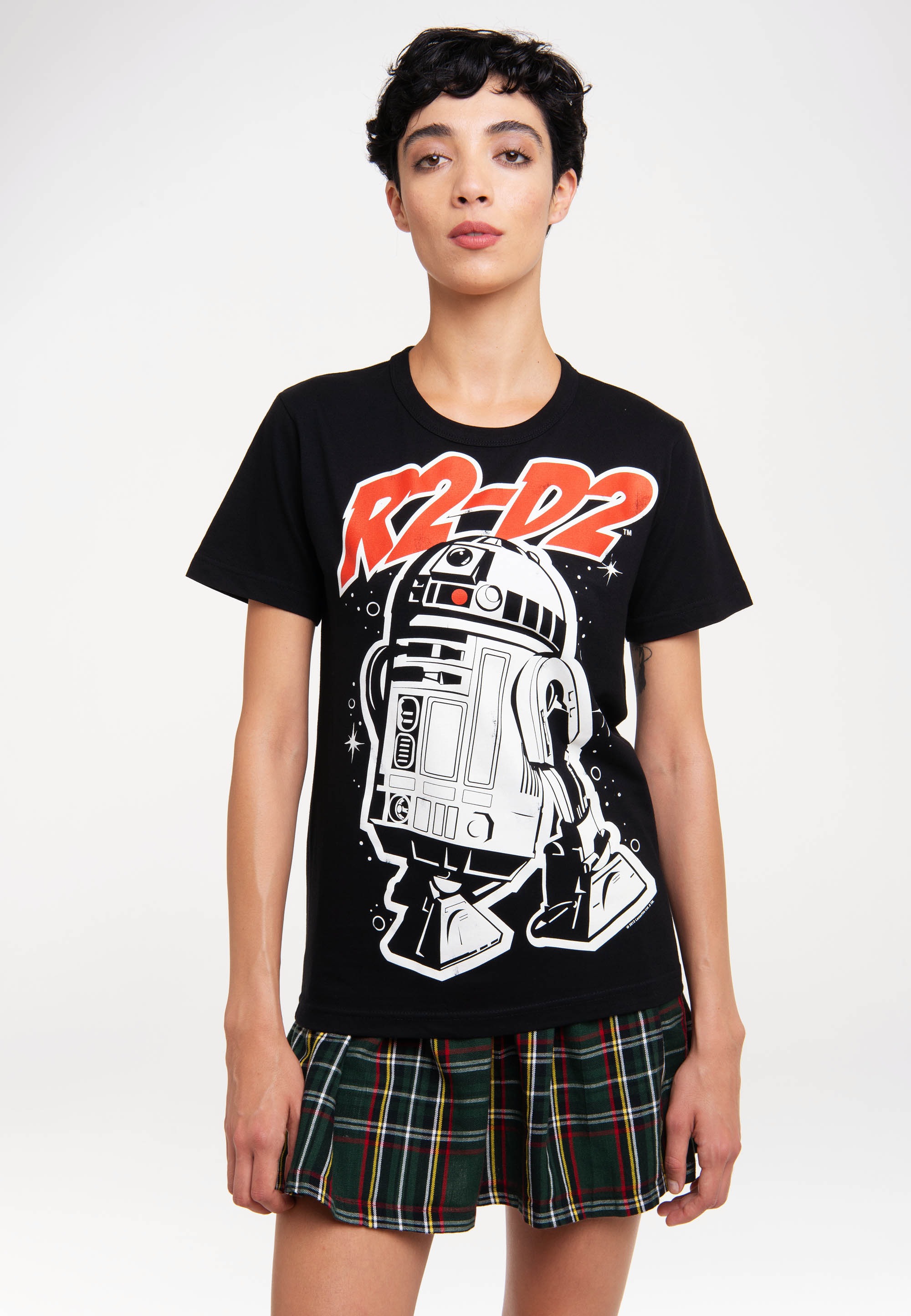 LOGOSHIRT T-Shirt "Star Wars - R2-D2", mit coolem Print günstig online kaufen