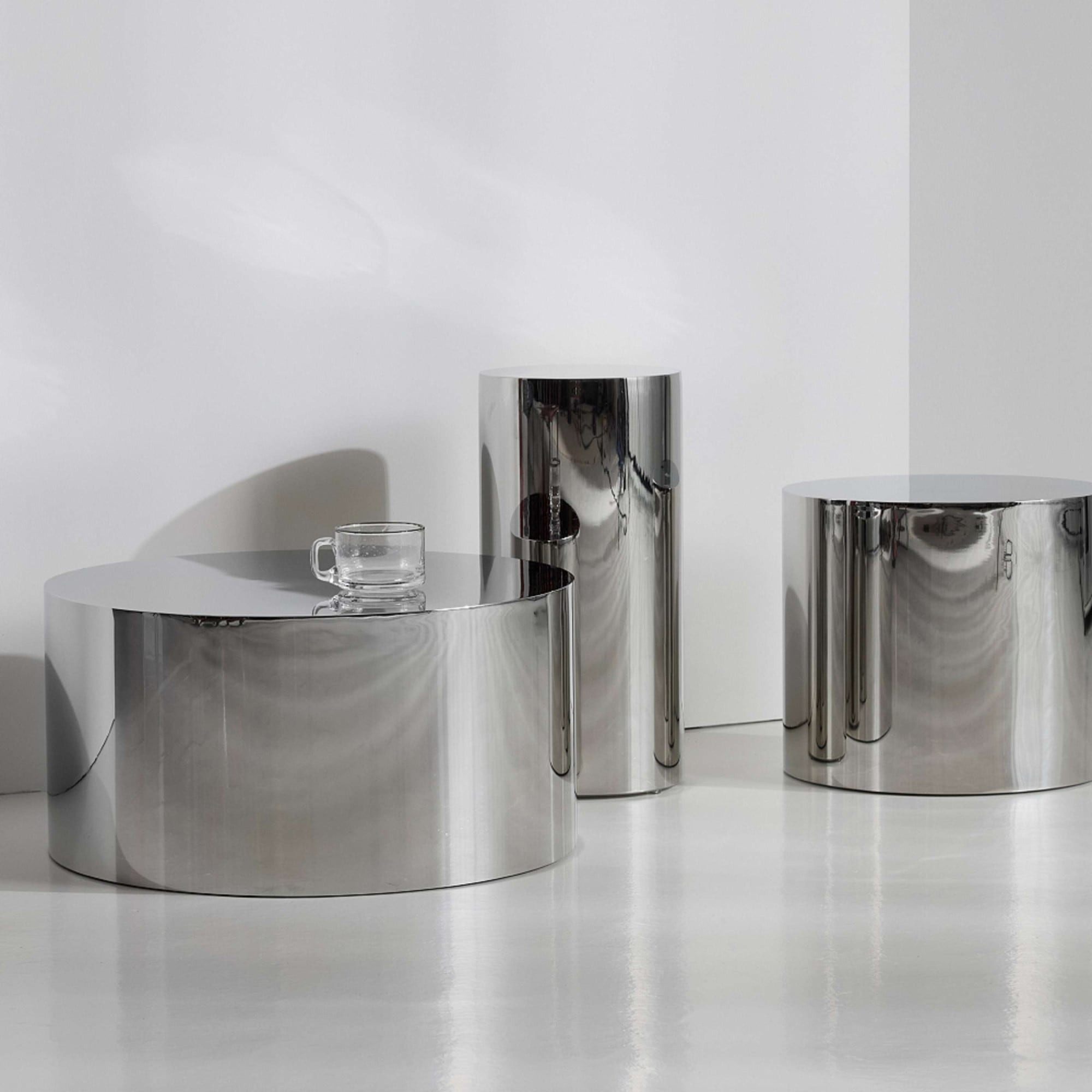 INNOVATION LIVING ™ Couchtisch "Tin Drum Tisch Ø40" 1 Stk. tlg. Minimalisti günstig online kaufen