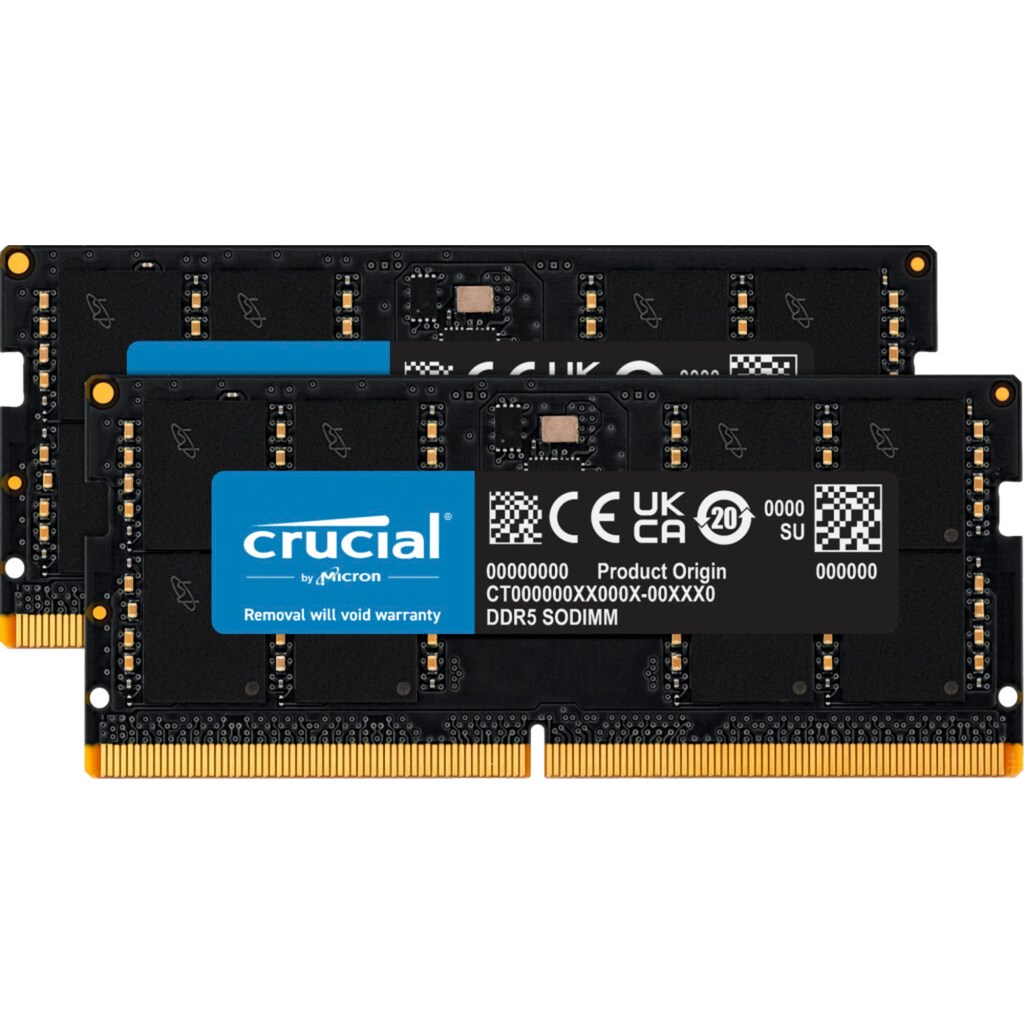 Crucial Arbeitsspeicher »64GB Kit (2 x 32GB)«