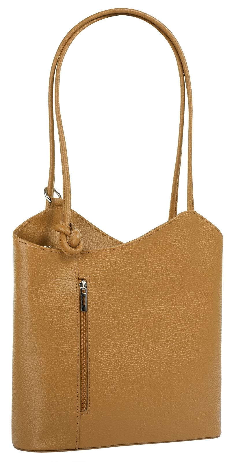 Cluty Cityrucksack, echt Leder, Made in Italy