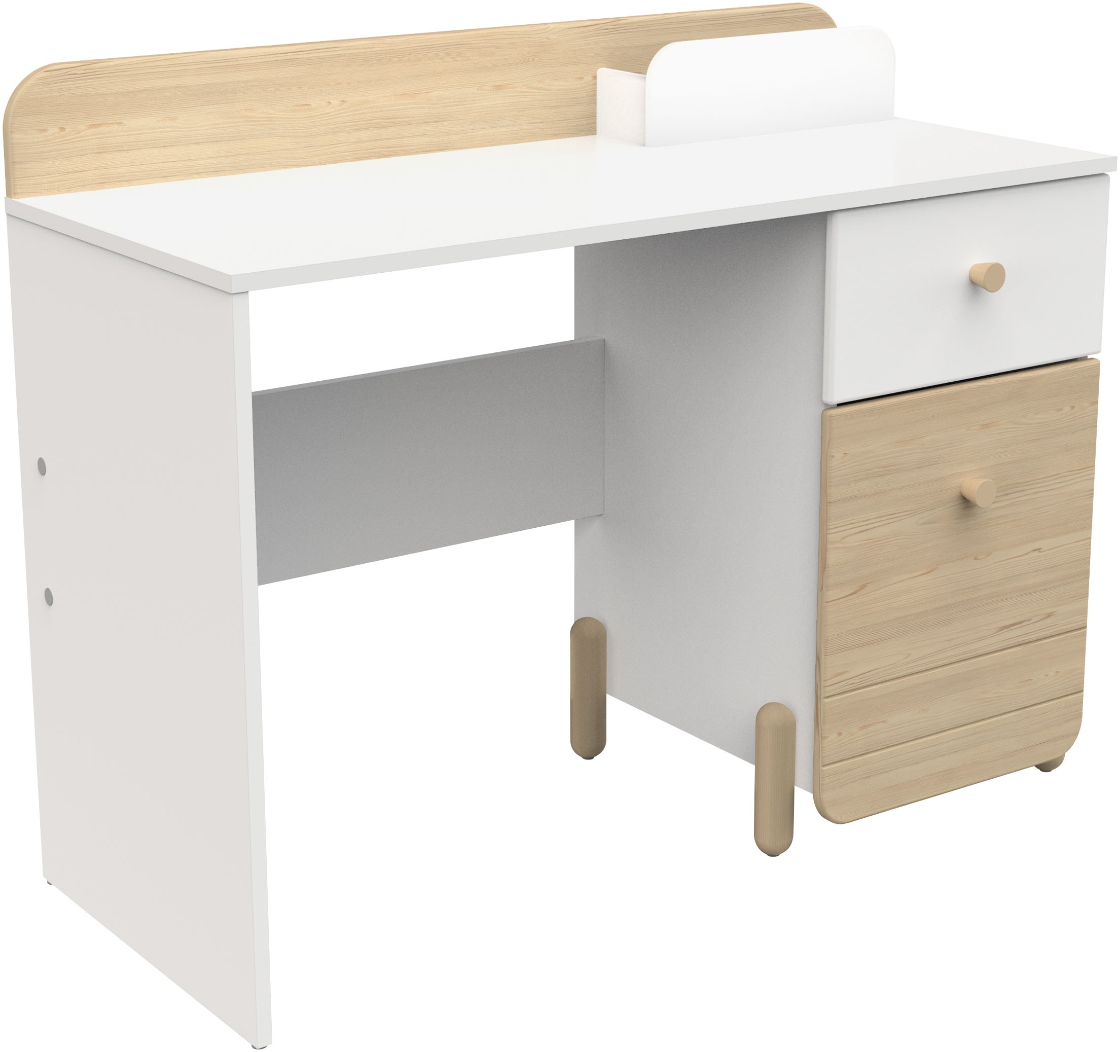 Demeyere GROUP Schreibtisch »Edaj«, Schreibtisch 1 Schublade 1 Tur