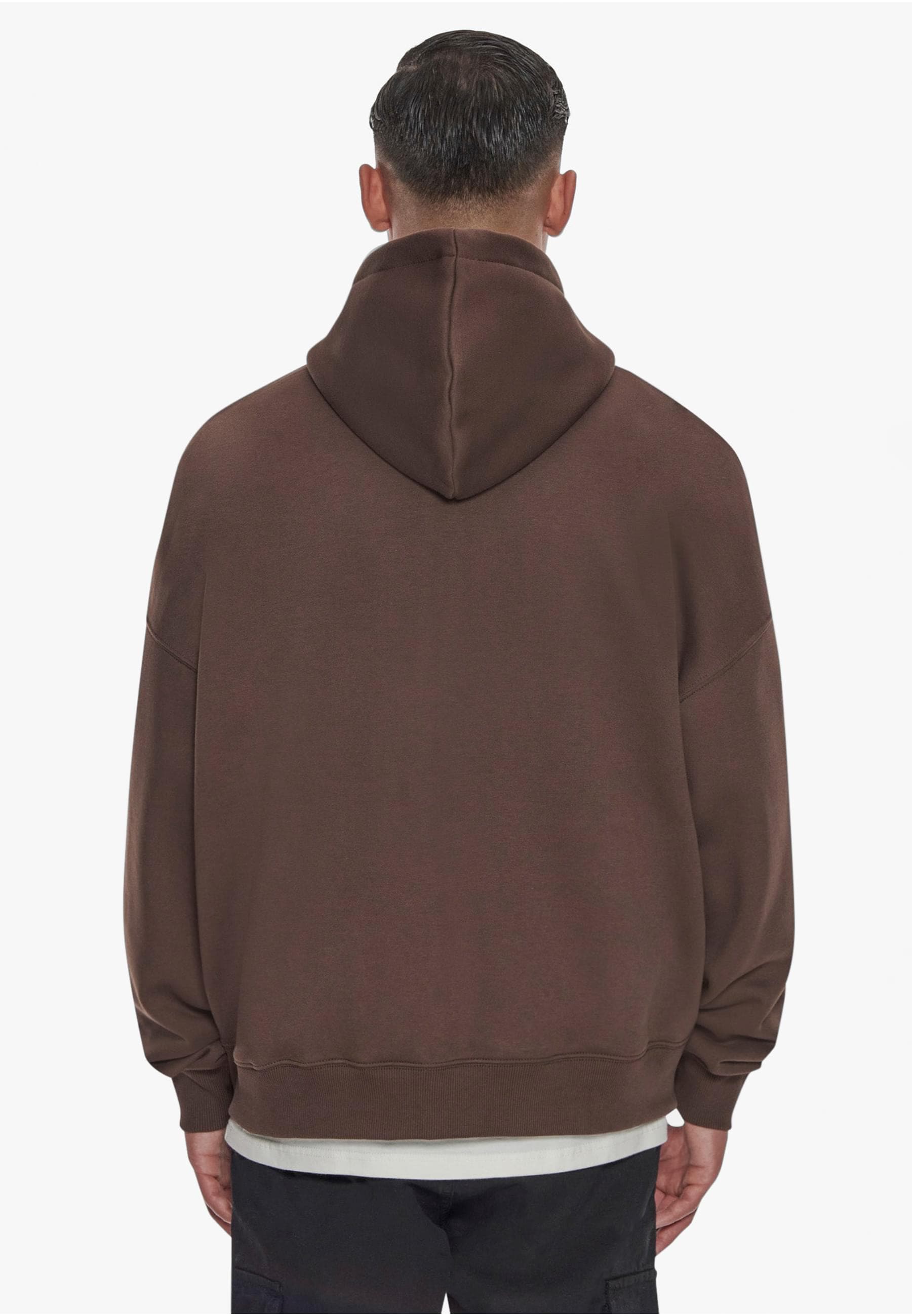 Dropsize Sweatjacke »Dropsize Herren Heavy Oversize Logo Zip Hoodie«