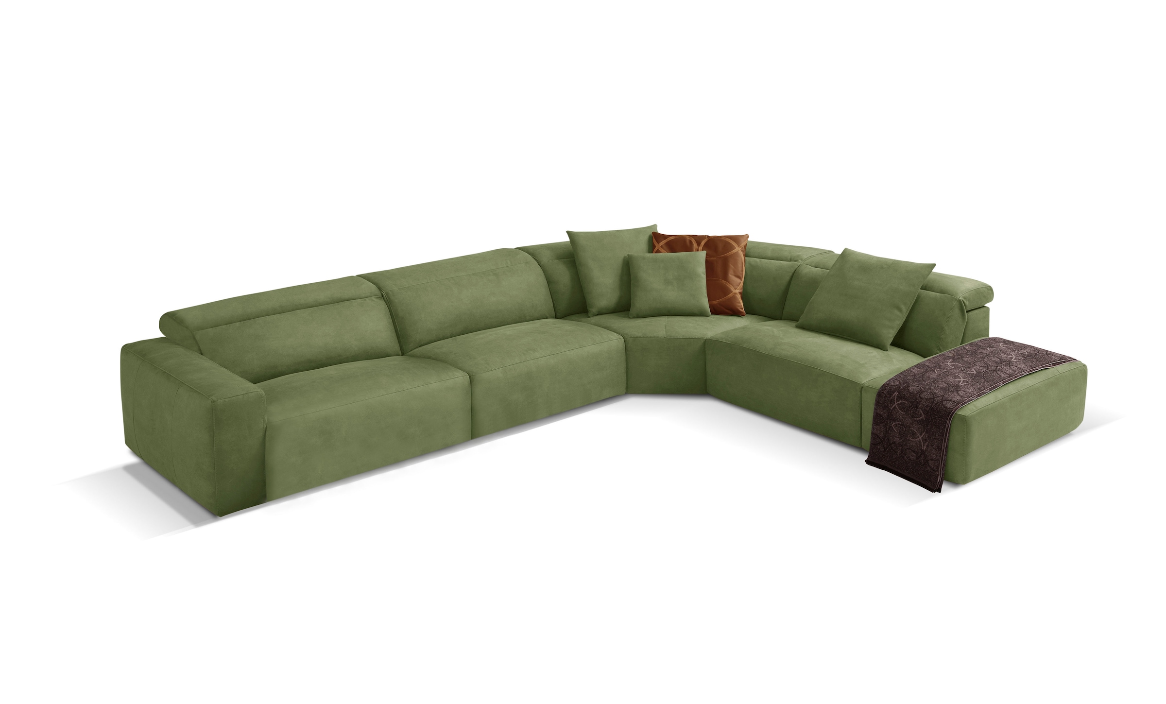 Egoitaliano Ecksofa "Beverly, extravangantes Designsofa mit erstklassigem S günstig online kaufen