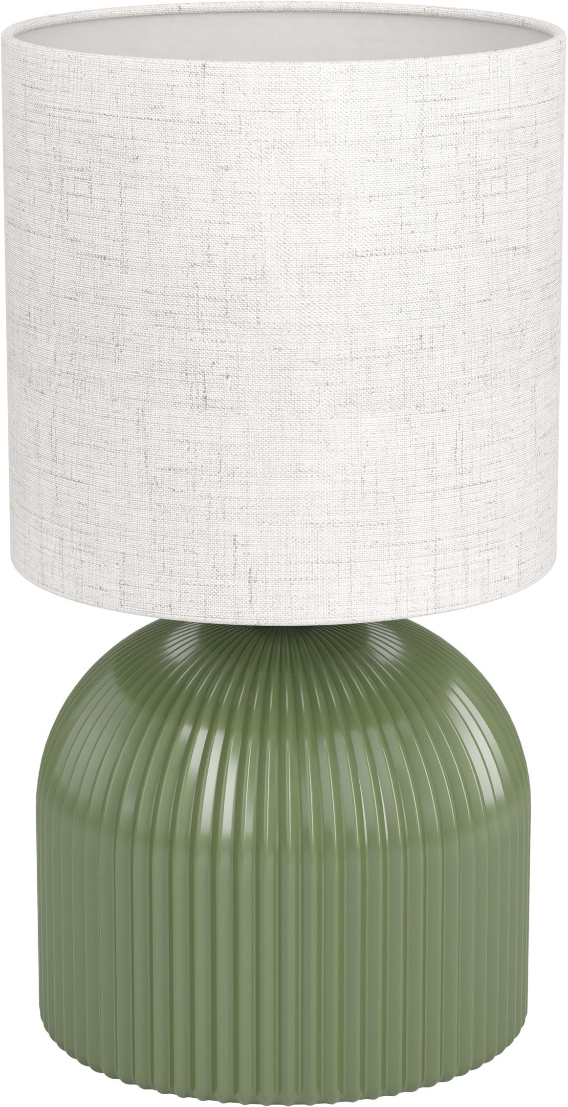 EGLO LED Tischleuchte »ROCOSO« E14 1 Stk. Tischlampe, Lampe mit Schalter, Textil Leinenoptik, Wohnzimmer
