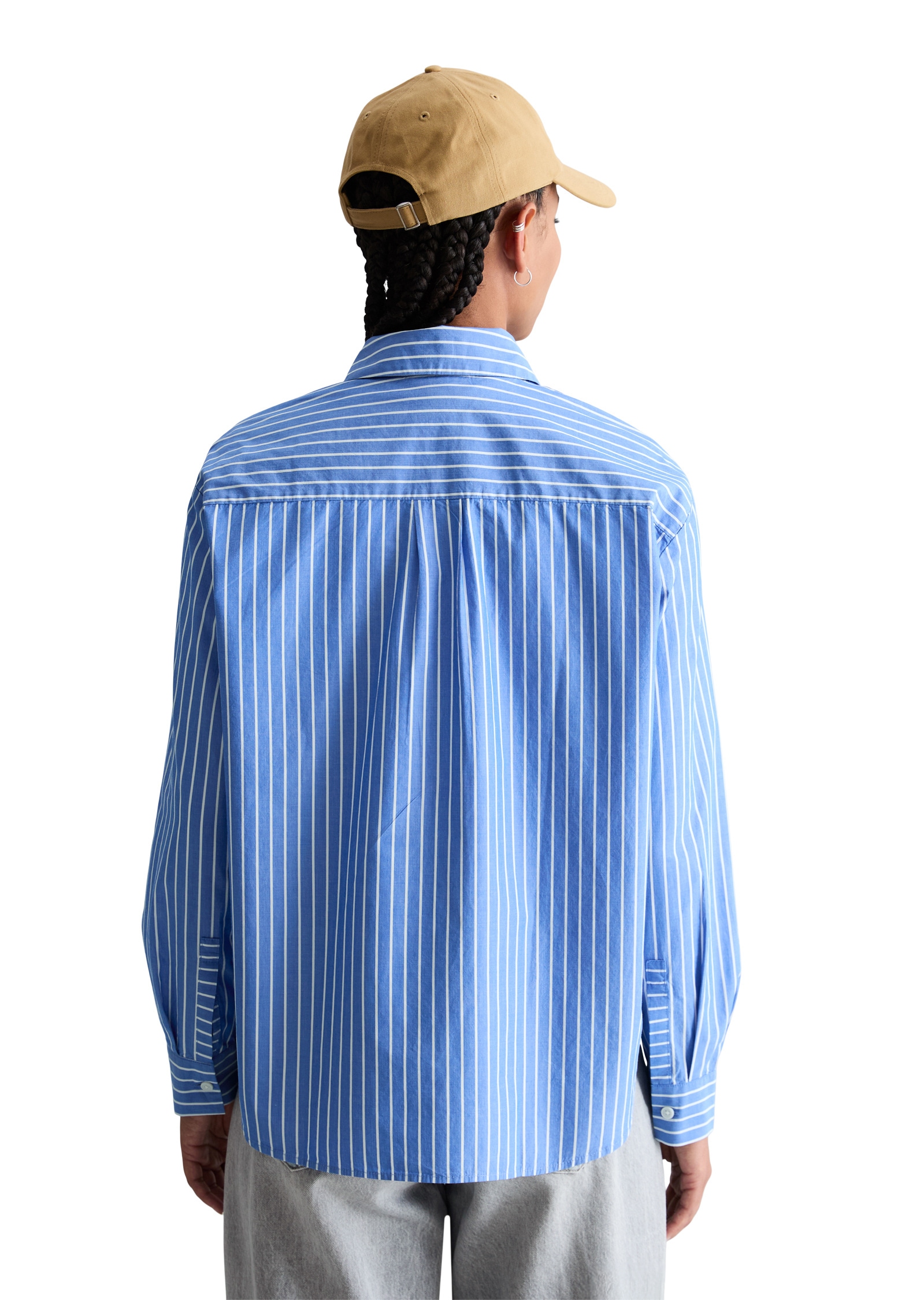 Marc O'Polo DENIM Langarmbluse »aus Papertouch-Popeline«