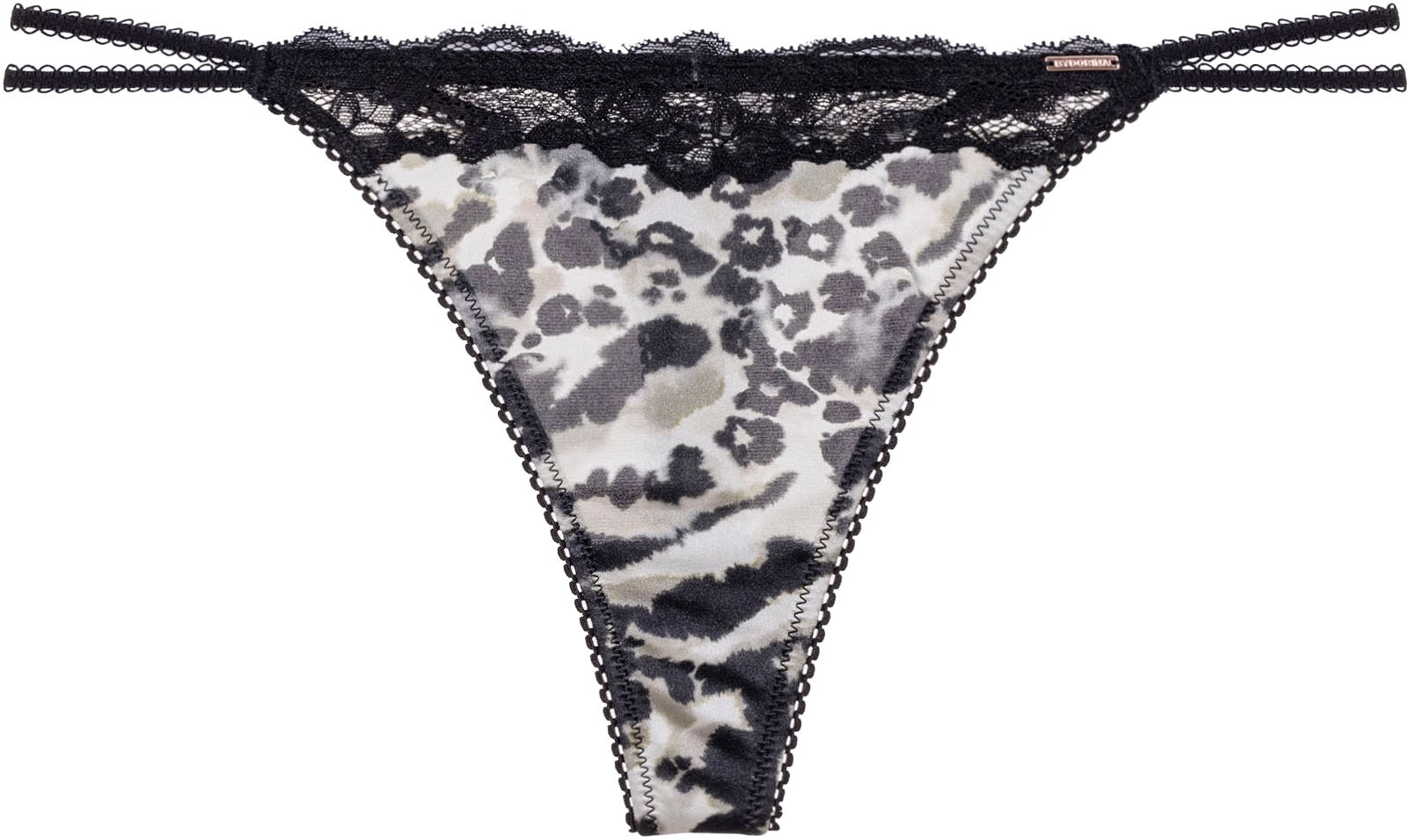 Dorina Tanga »ORIGINS-SHINY MICRO«, Spitze, Animal-Muster, elastisch