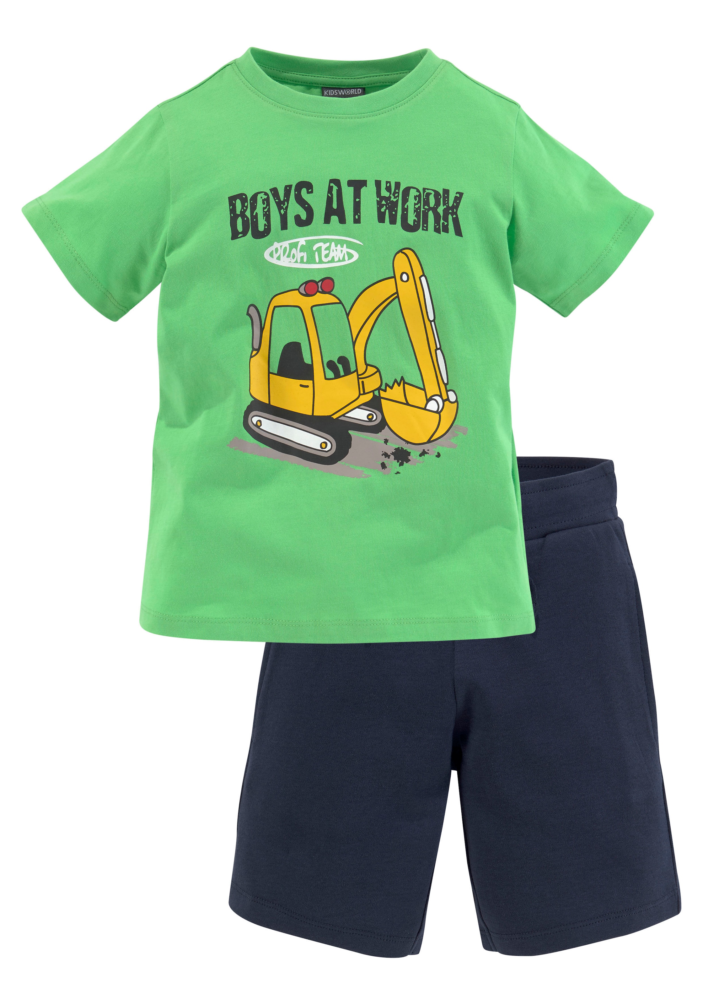 KIDSWORLD Shirt & Šortai (Spar-Set 2 dalys T-Shi...