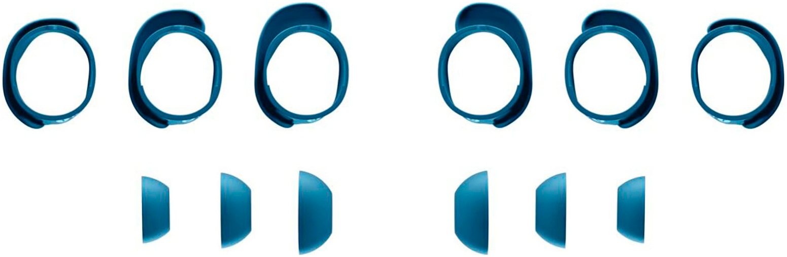 Bose Kopfhörer »QuietComfort Earbuds Twilight Blue«, Bluetooth, Active Noise Cancelling (ANC)-Gestenkontrolle-Quick Attention Modus