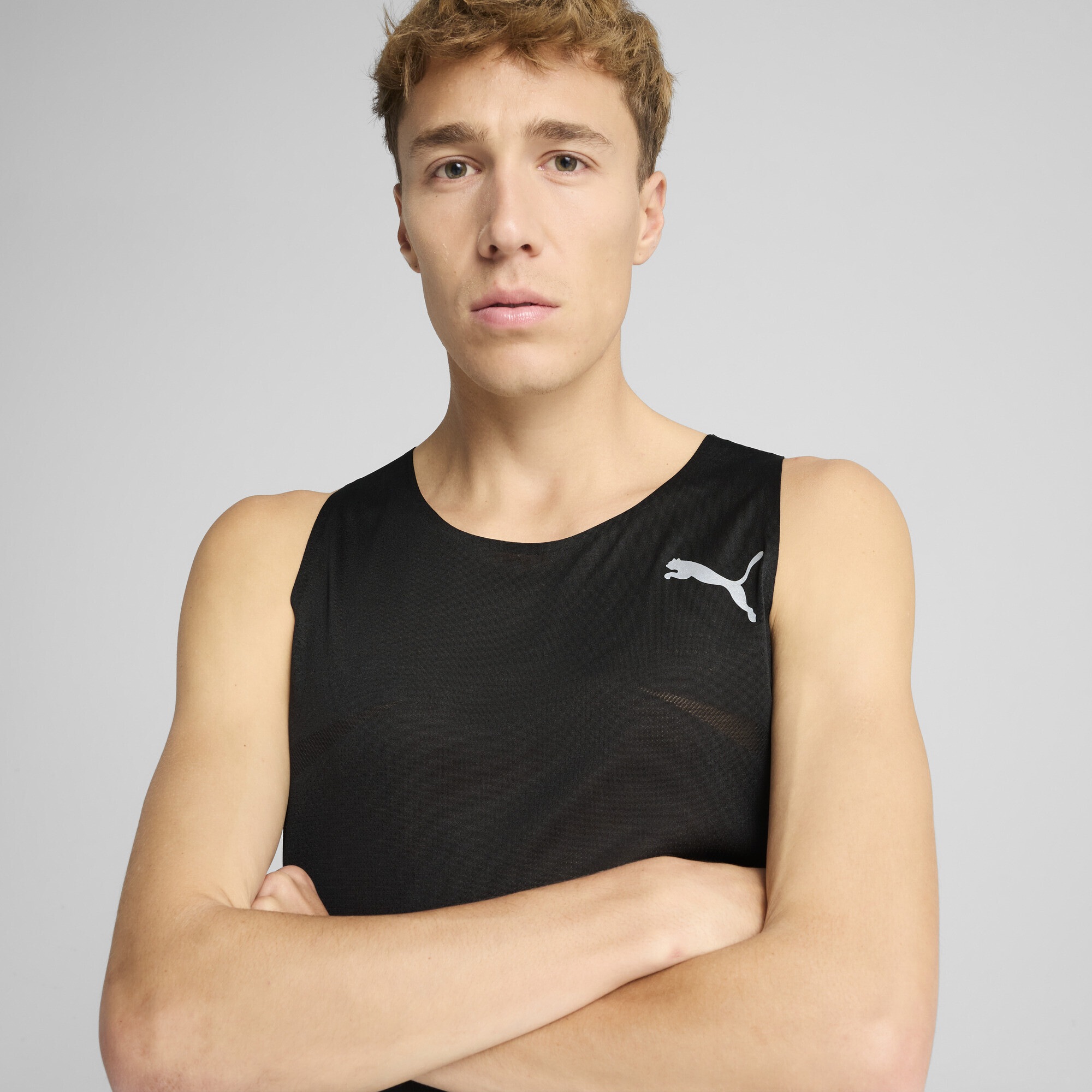 PUMA Laufshirt »RACEDAY ULTRASPUN Singlet Herren«