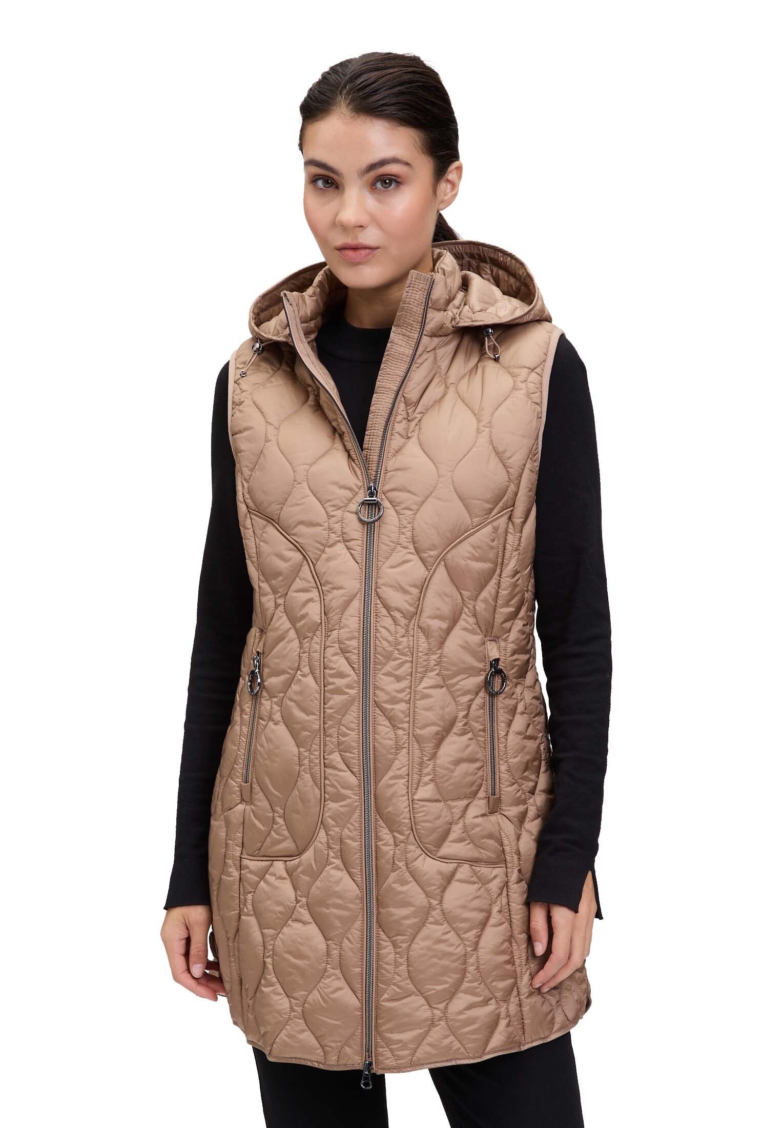 Betty Barclay Strickweste "Betty Barclay Steppweste mit Kapuze" günstig online kaufen